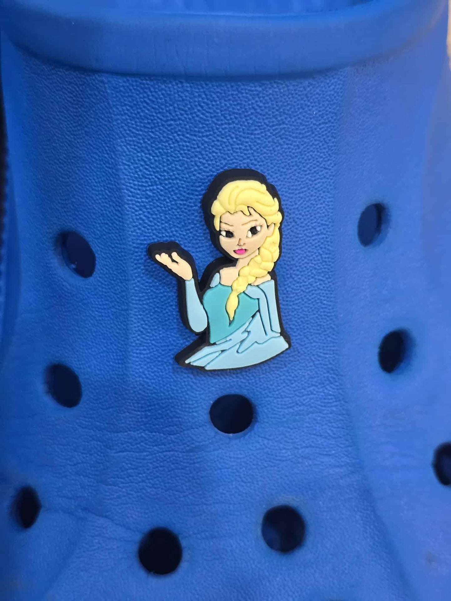 Frozen themed croc charms