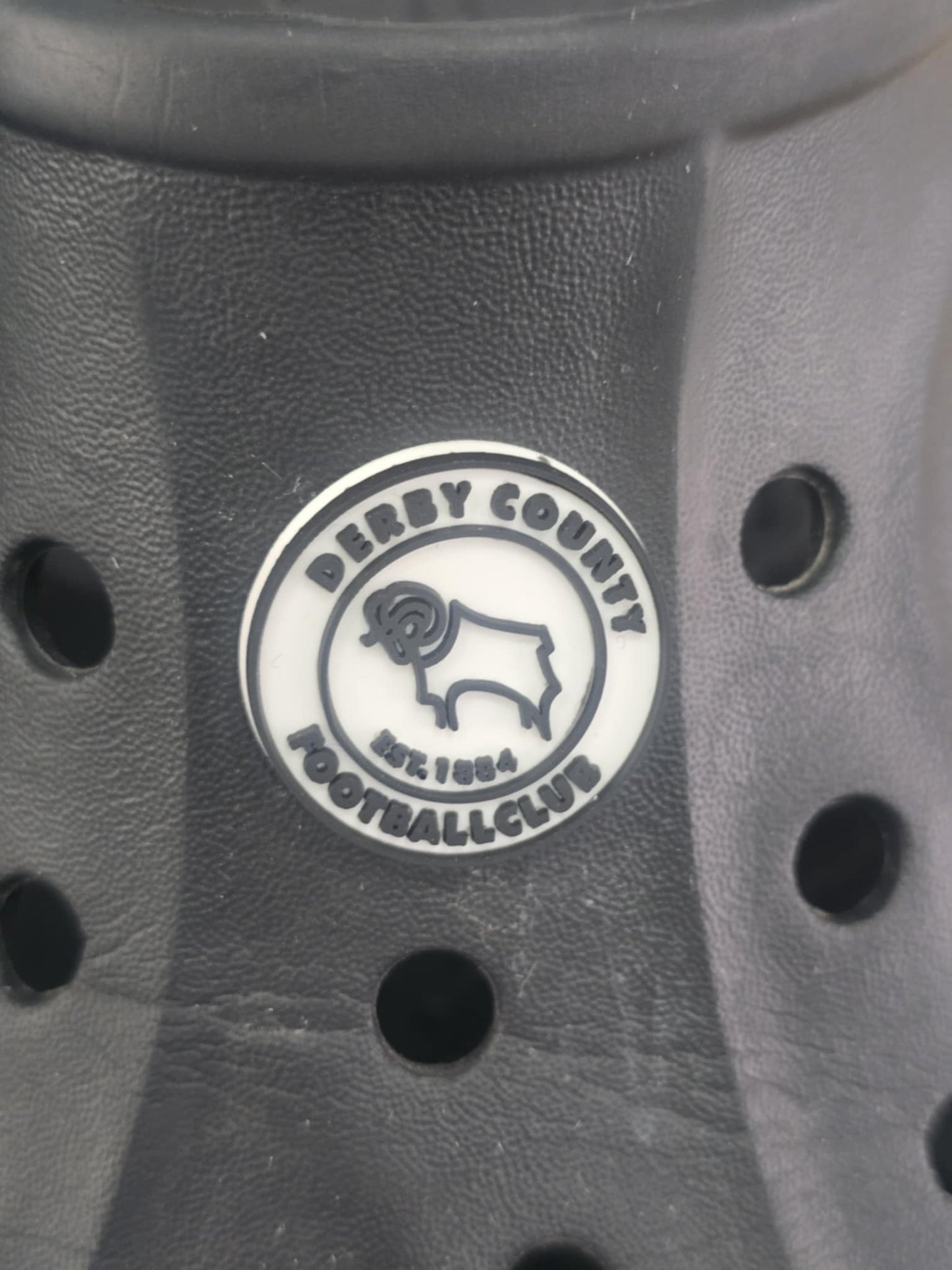 Football Badge Themed Croc Charms.