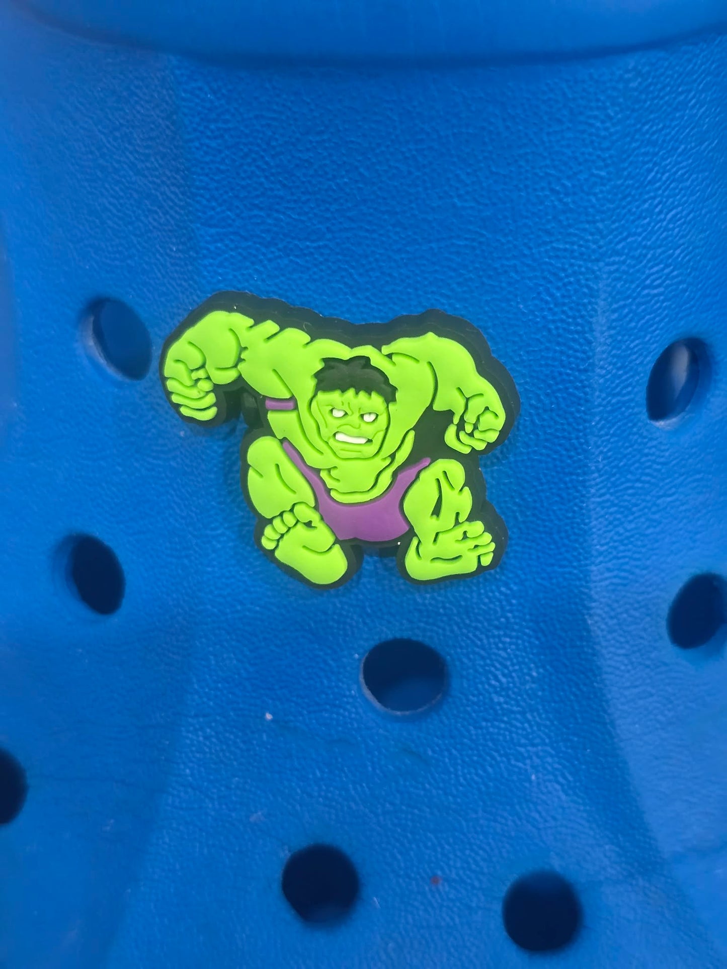 Hulk Themed Croc Charms