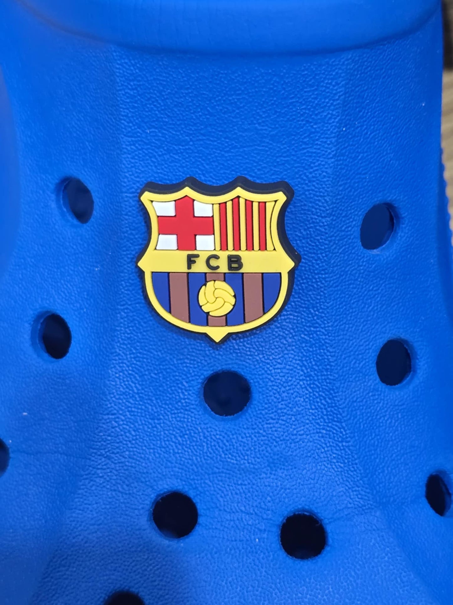 Football Badge Themed Croc Charms.