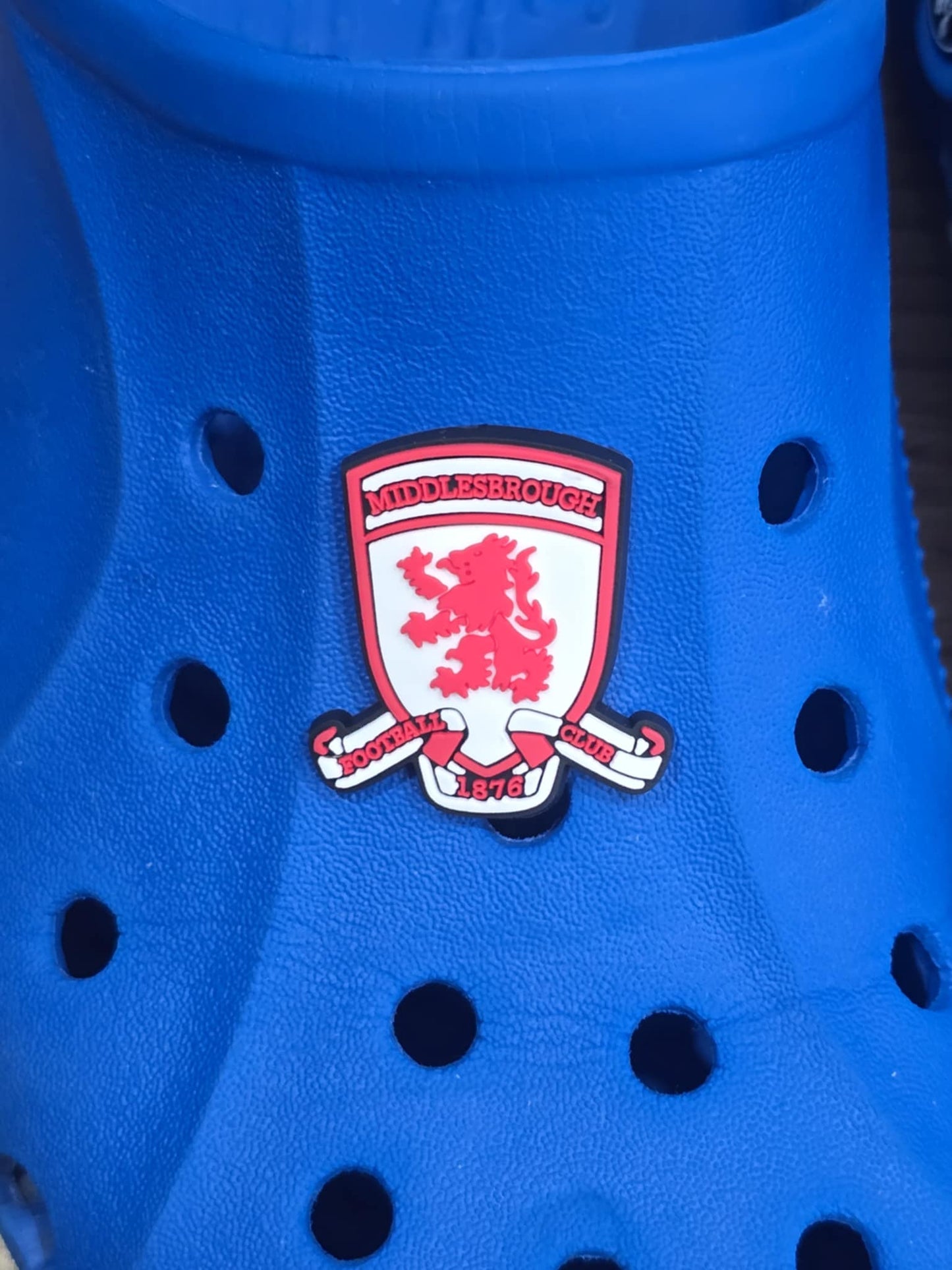Football Badge Themed Croc Charms.