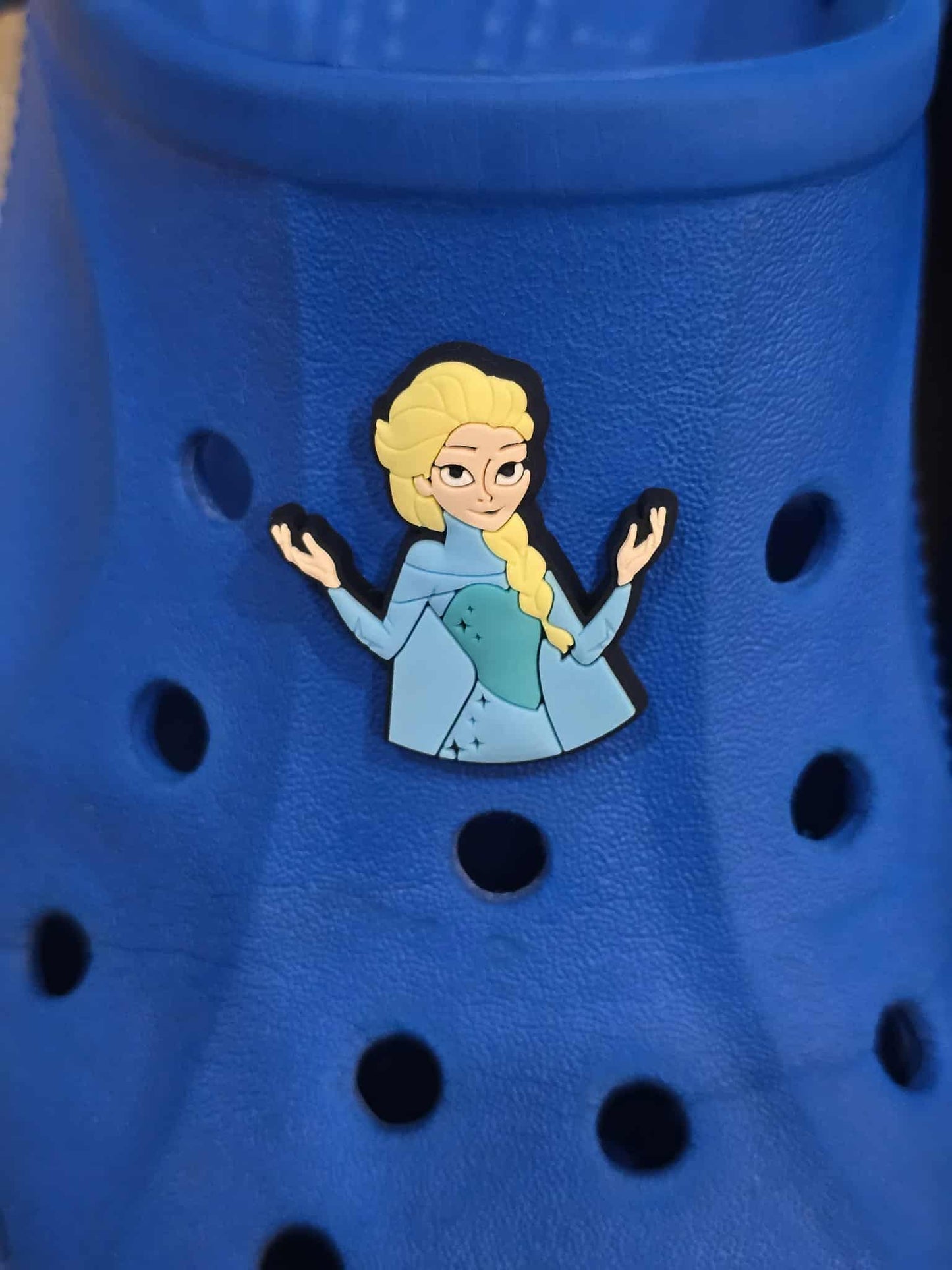 Frozen themed croc charms