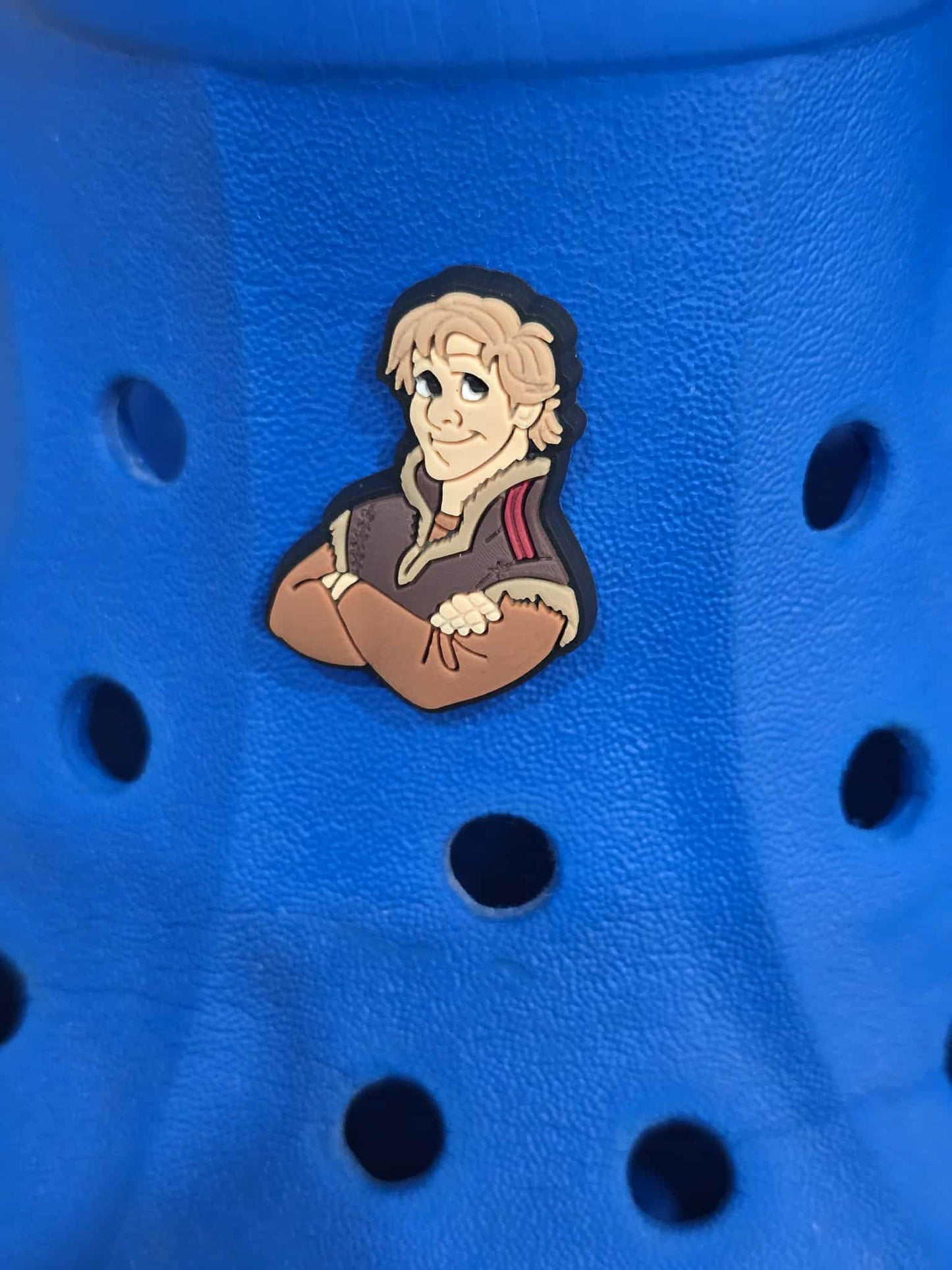 Frozen themed croc charms