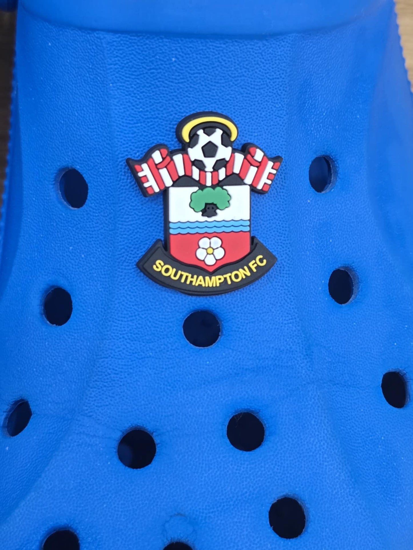 Football Badge Themed Croc Charms.
