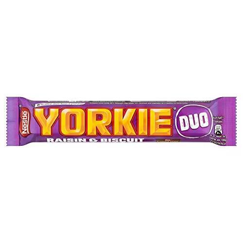 Yorkie Raisin & Biscuit Chocolate Duo Bar