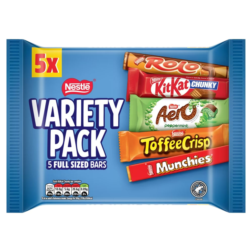 Nestlé Variety Milk Chocolate Bar Multipack