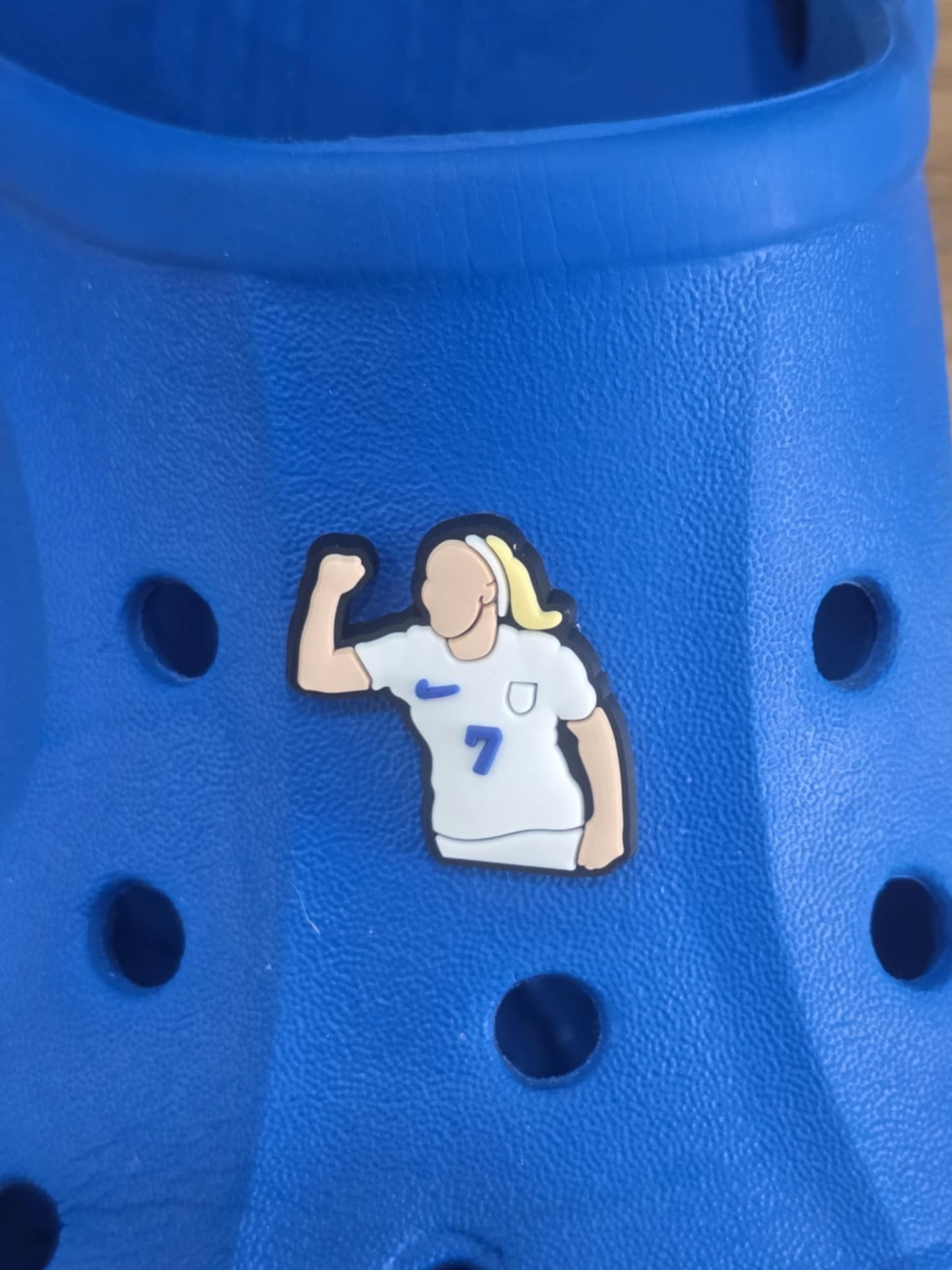 England's Lioness Croc Charms, Shoe decorations, Shoe Charms