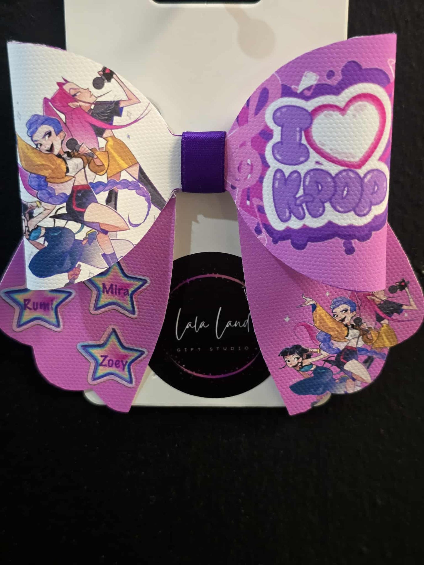 K-Pop Demon Hunter Hair Tail Bow