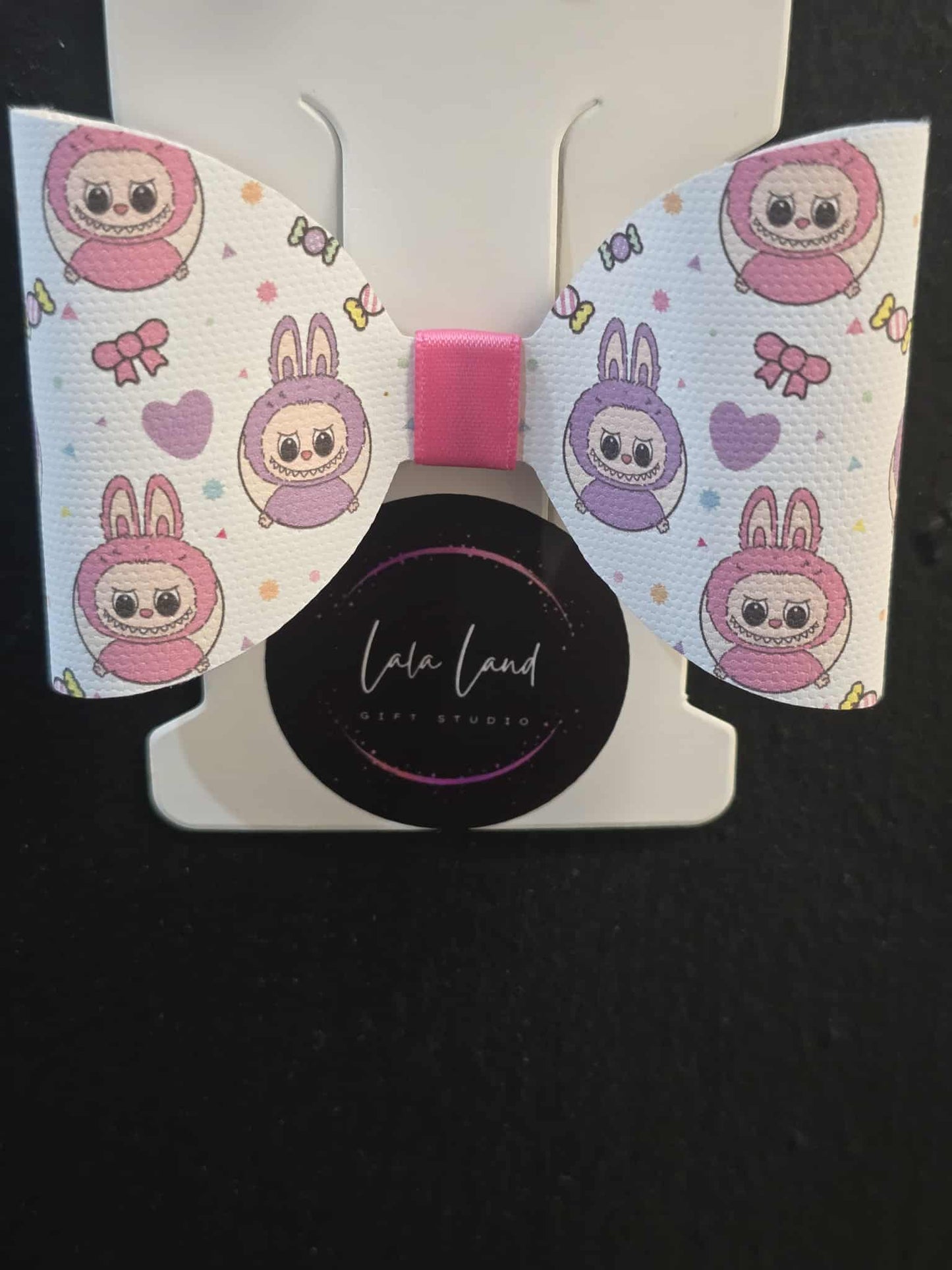 Labubu Themed Hair Bows