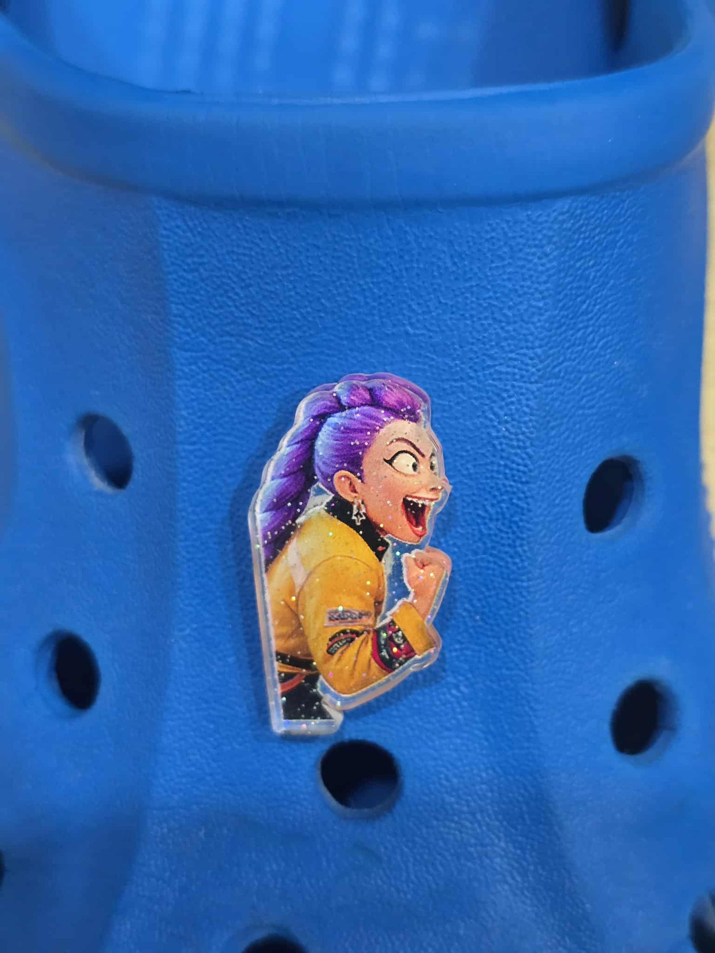 K-Pop Demon Hunters Acrylic and PVC Croc Charms