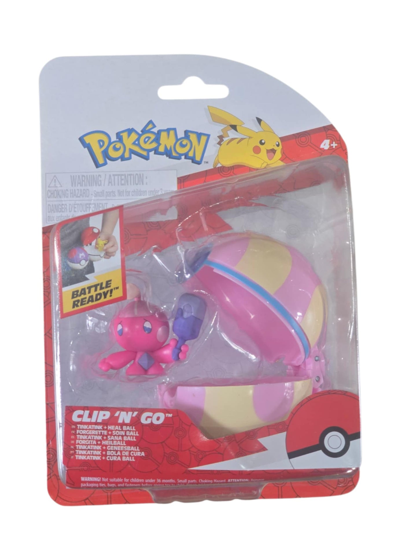 Clip N Go Pokeball. Pokemon.