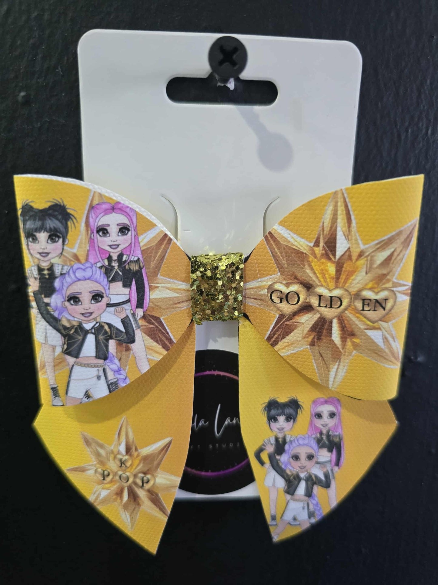K-Pop Demon Hunter Hair Tail Bow