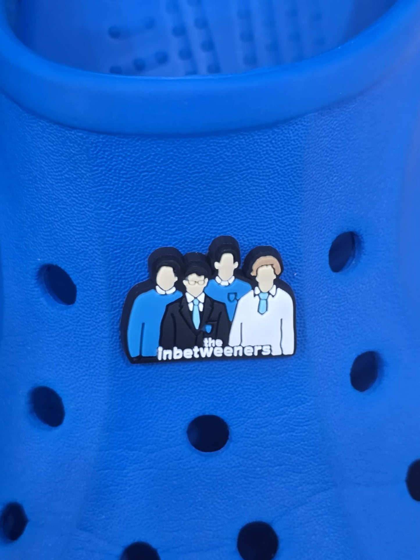 The Inbetweeners themed Croc Charms