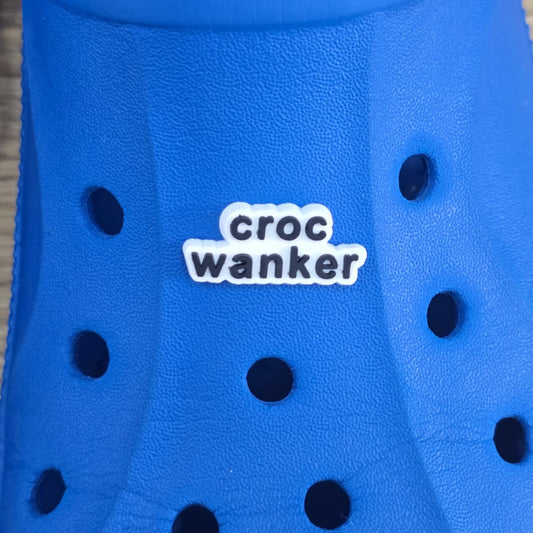 Slogan Croc Charms
