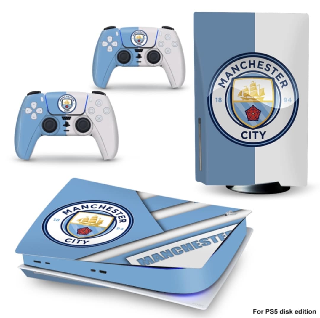PS5 Disc Edition Console And Controller Skins