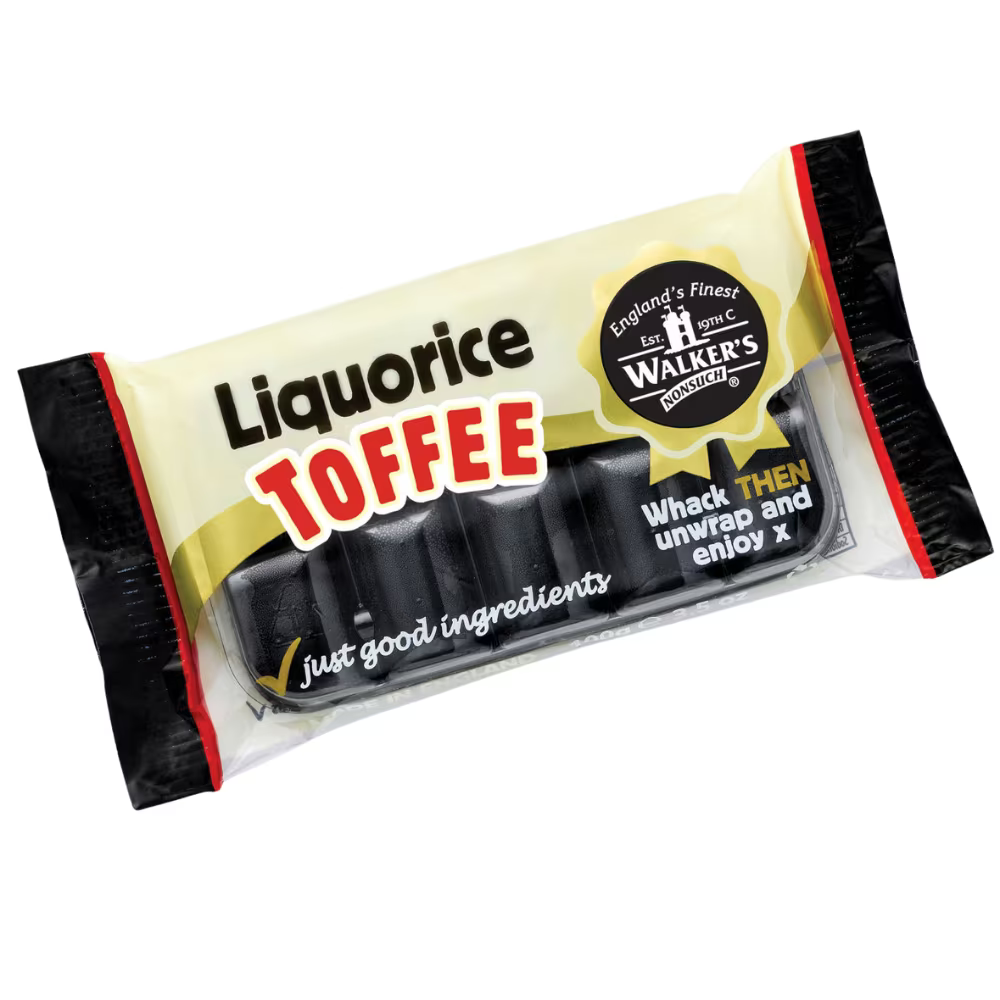 Walker's Nonsuch Liquorice Toffee Bars
