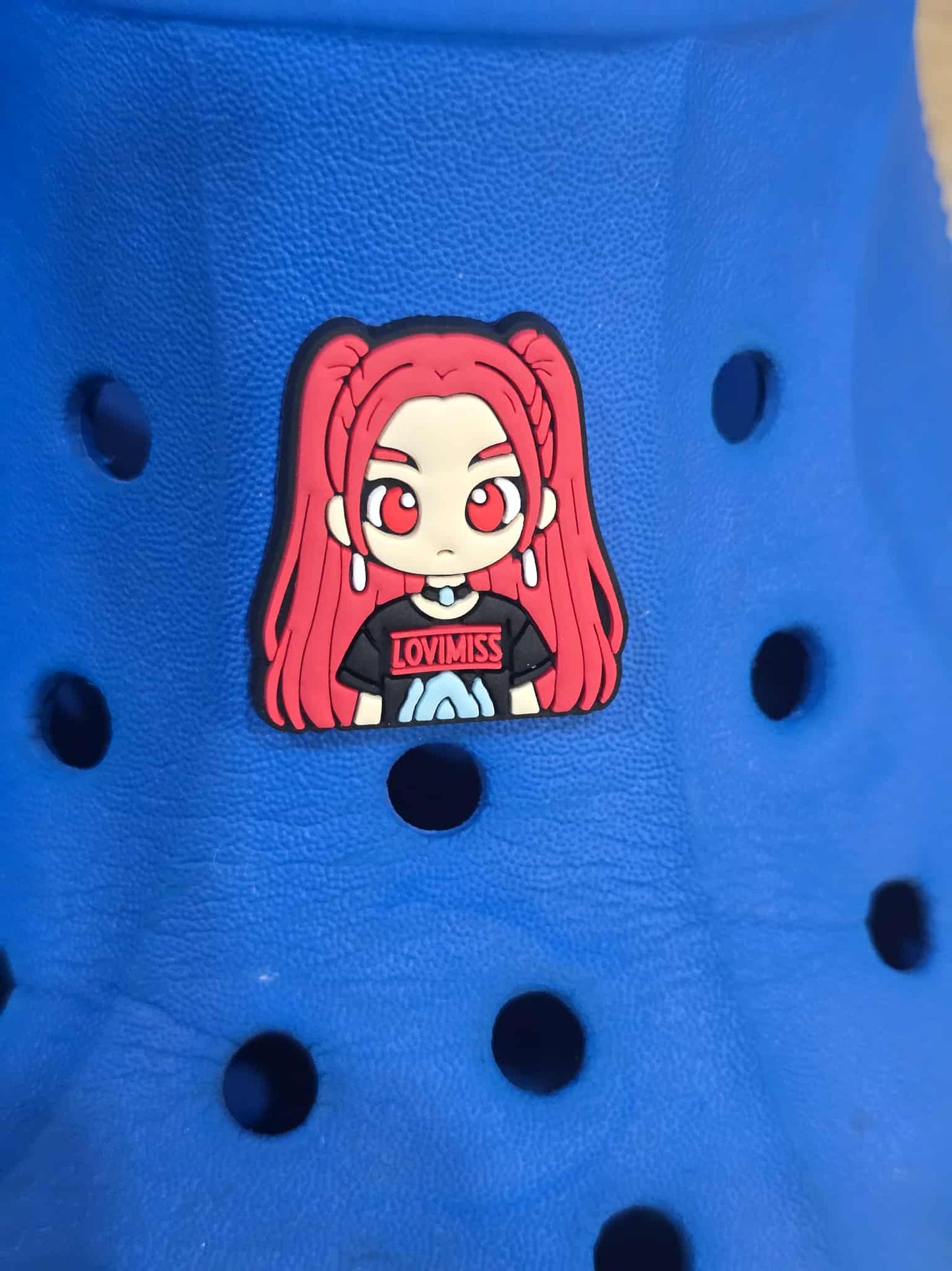 K-Pop Demon Hunters Acrylic and PVC Croc Charms