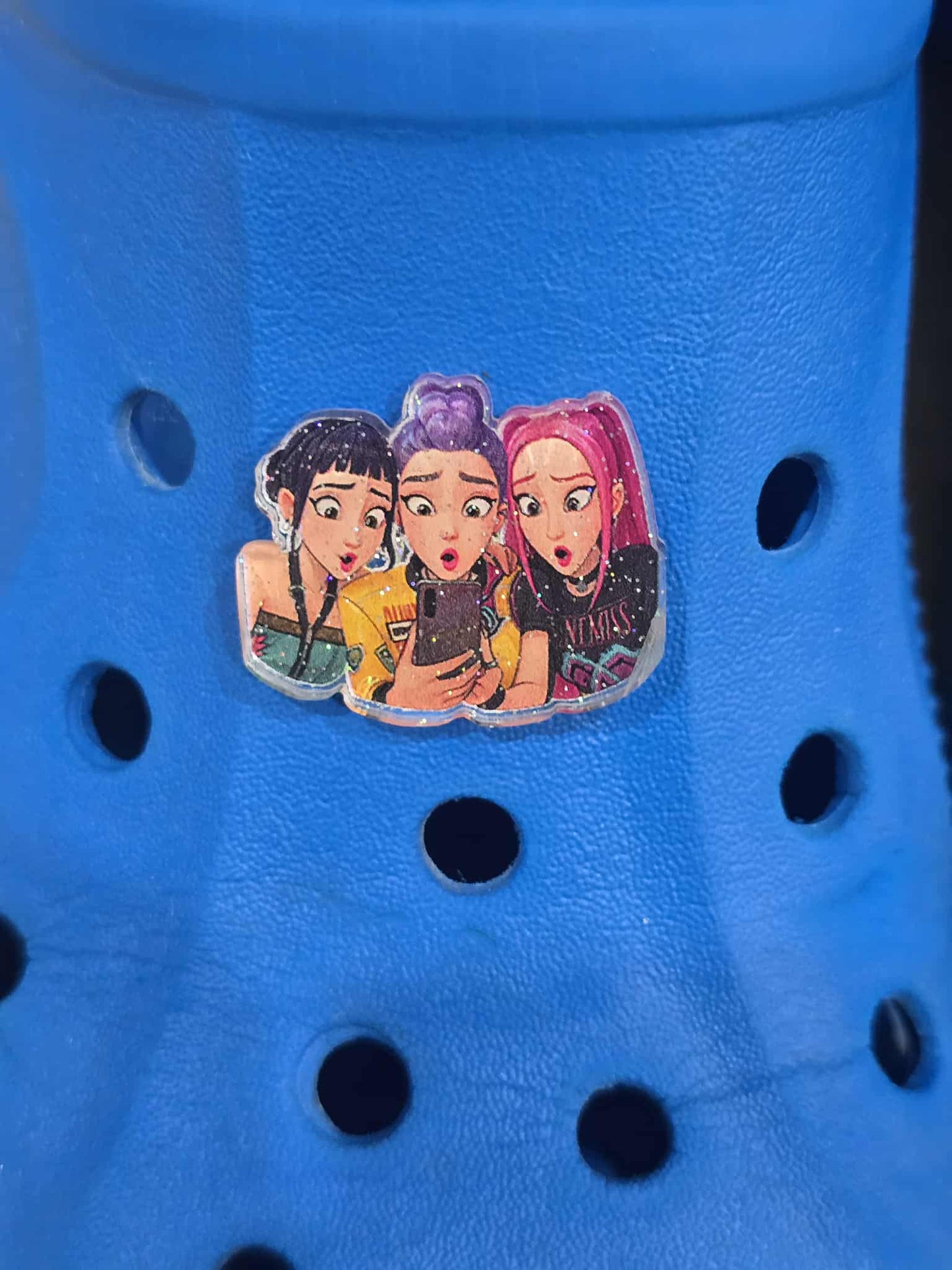 K-Pop Demon Hunters Acrylic and PVC Croc Charms