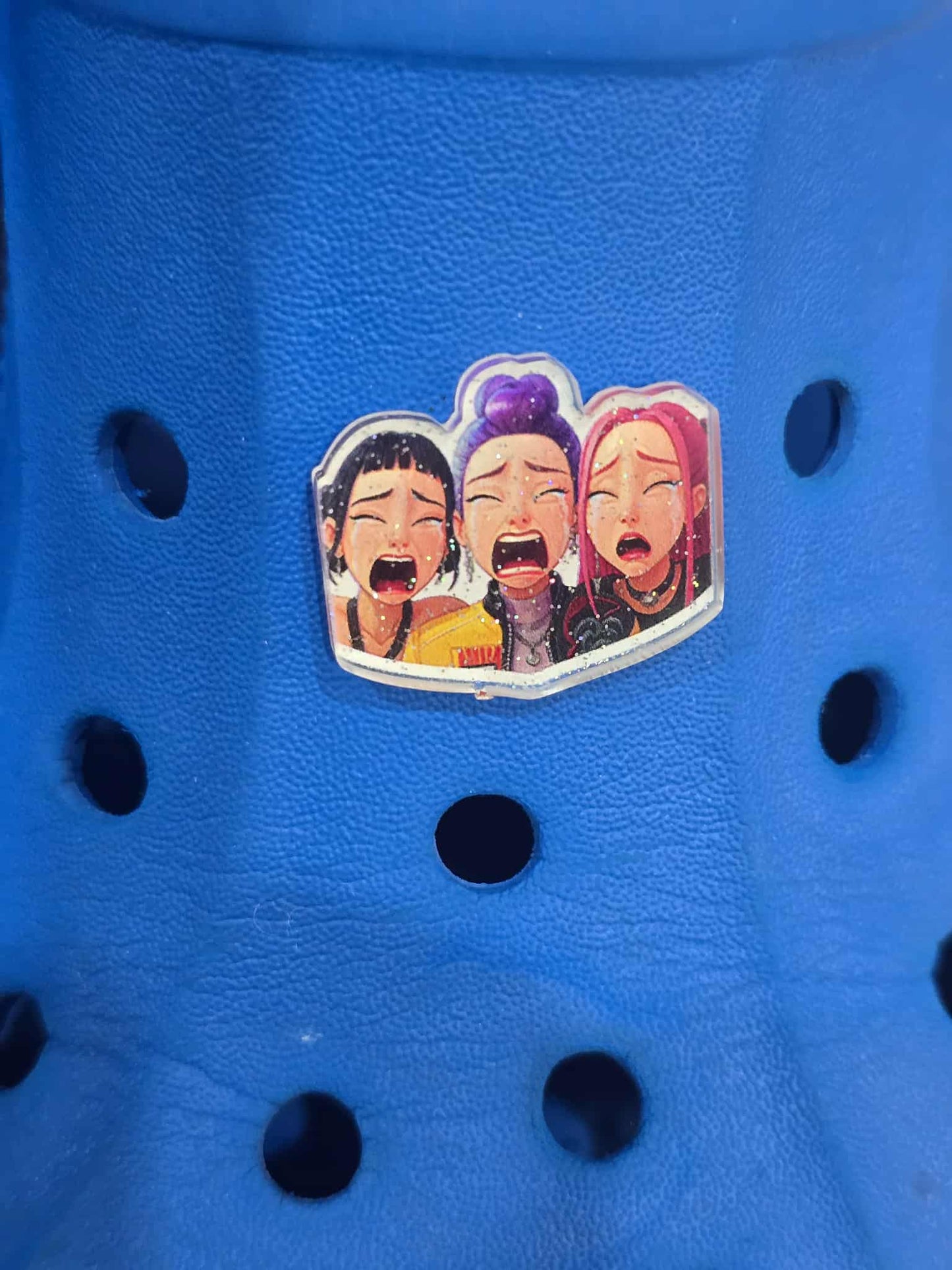 K-Pop Demon Hunters Acrylic and PVC Croc Charms
