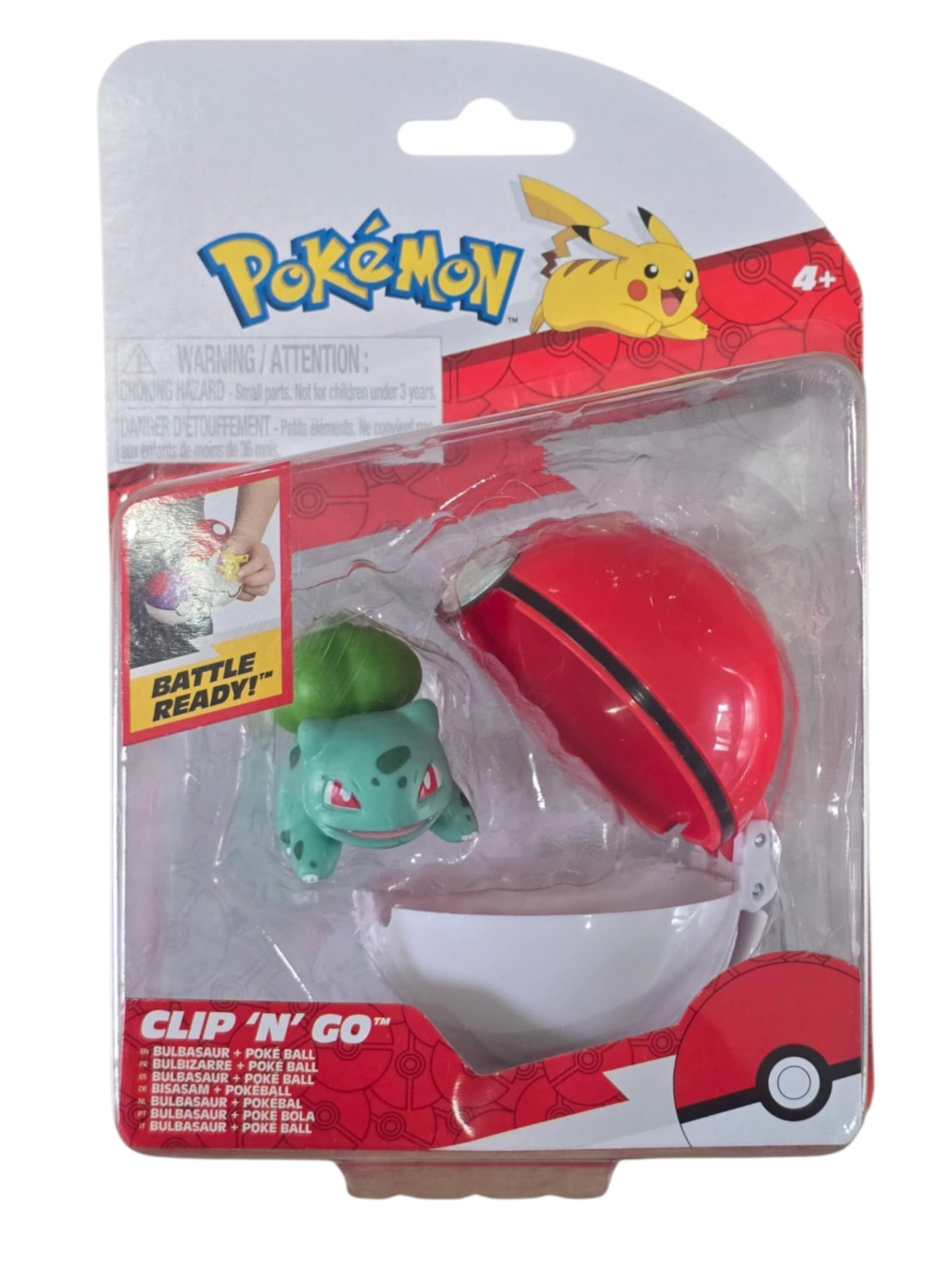 Clip N Go Pokeball. Pokemon.