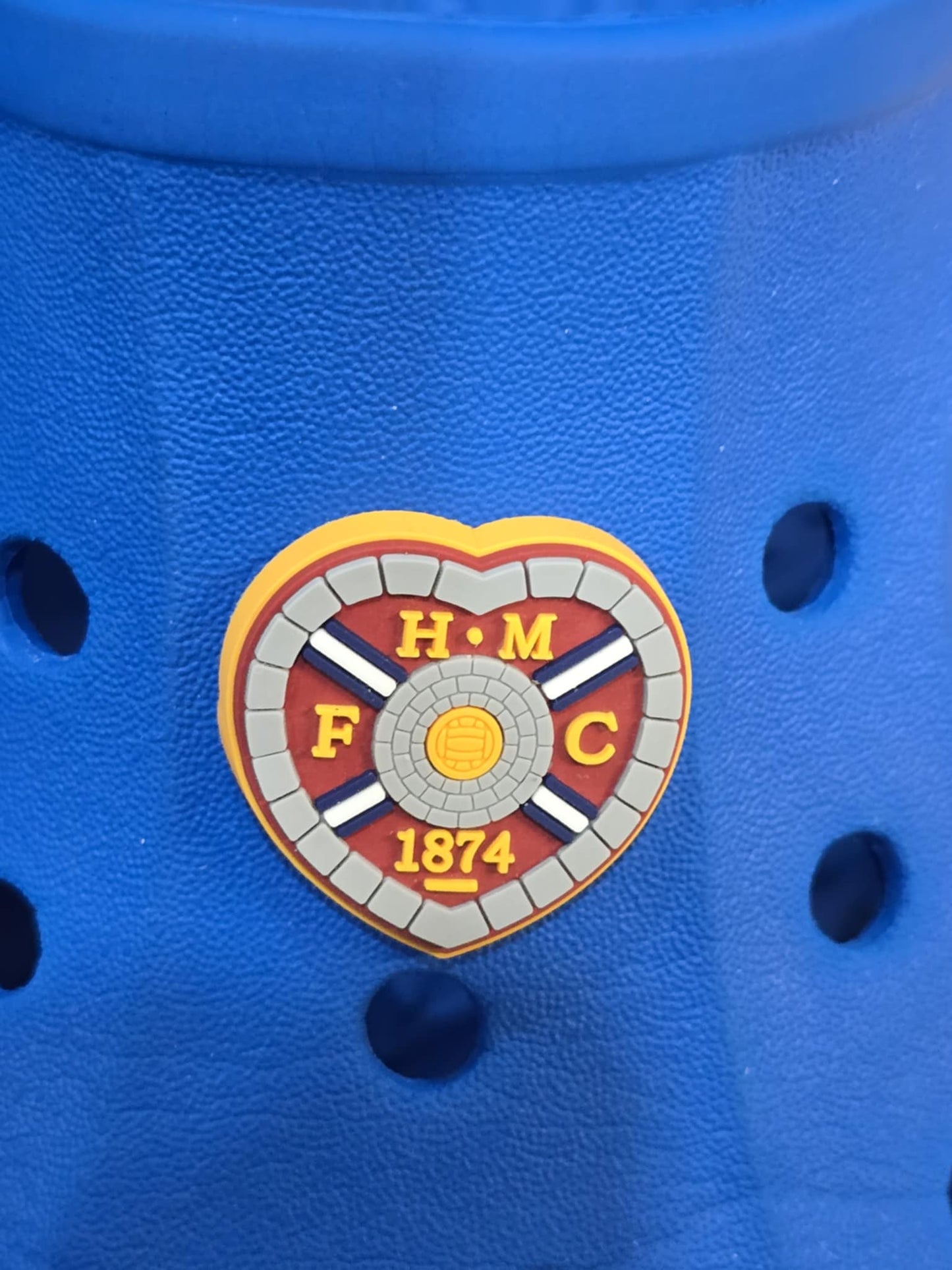 Football Badge Themed Croc Charms.