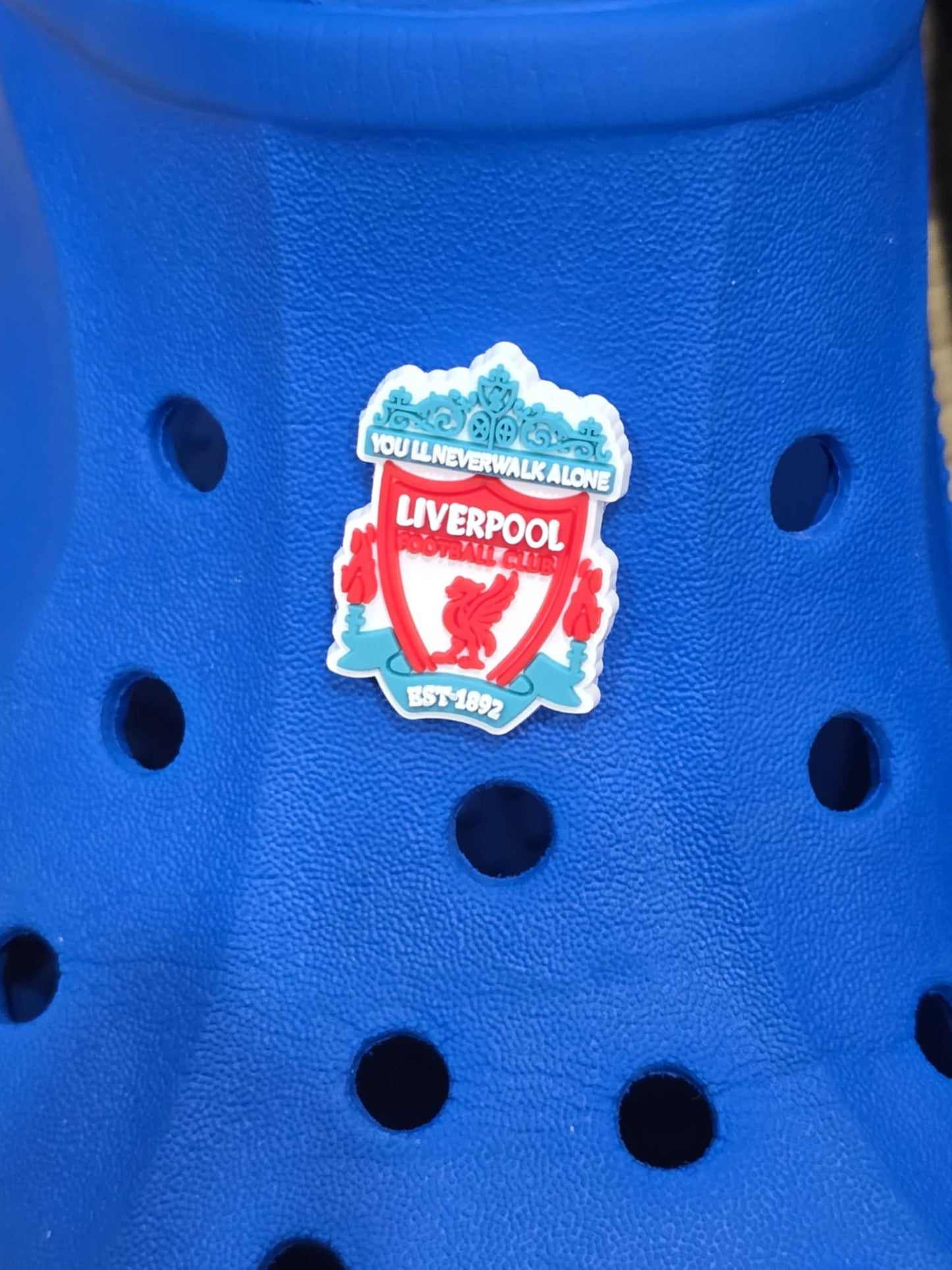 Football Badge Themed Croc Charms.