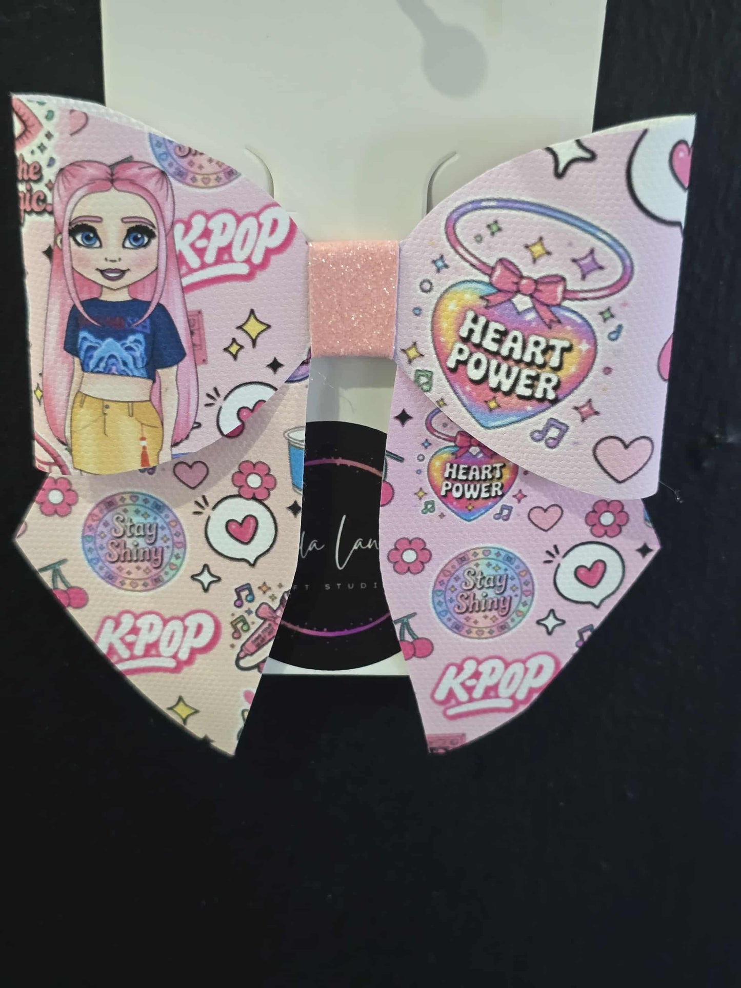 K-Pop Demon Hunter Hair Tail Bow