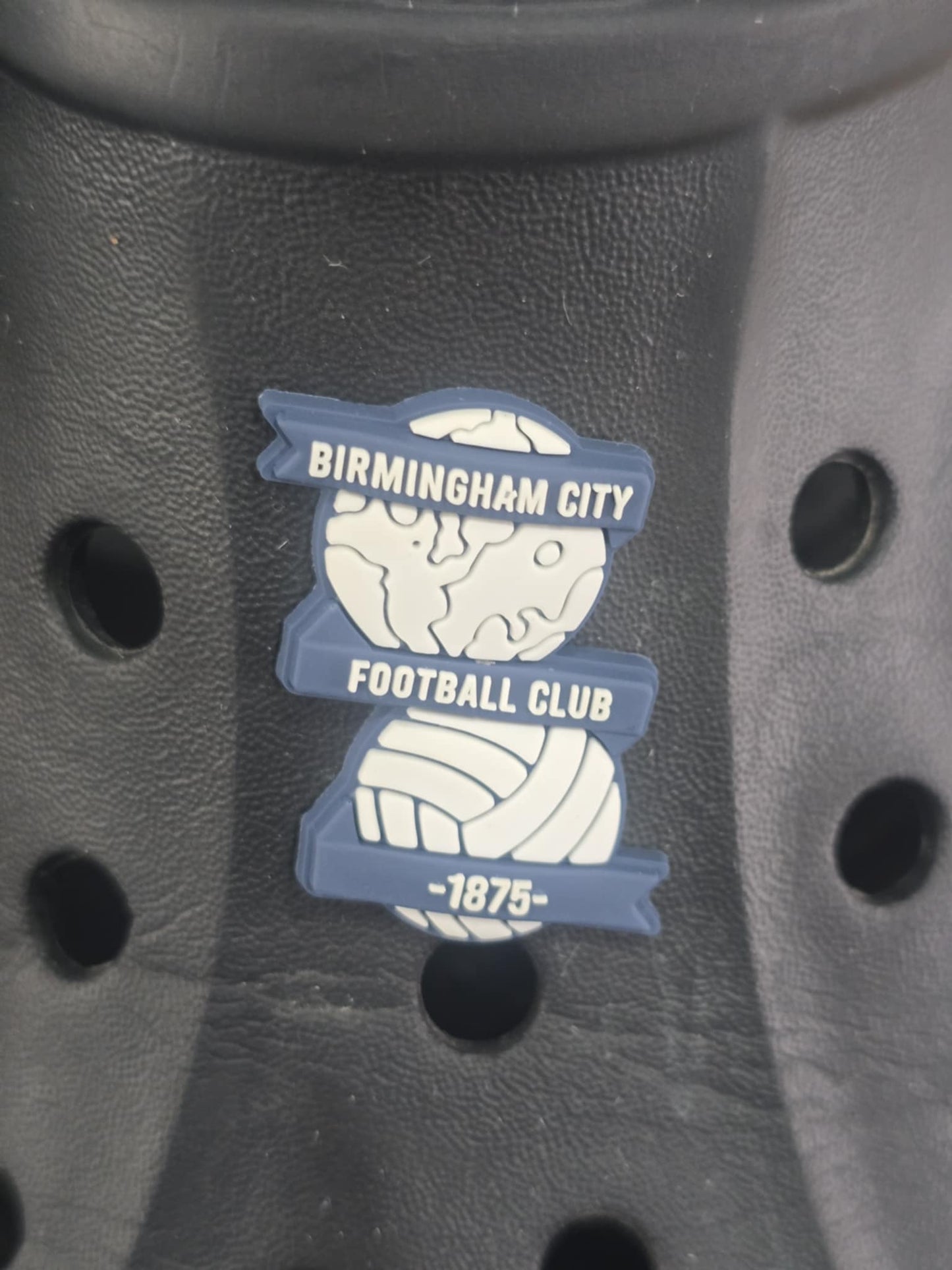 Football Badge Themed Croc Charms.
