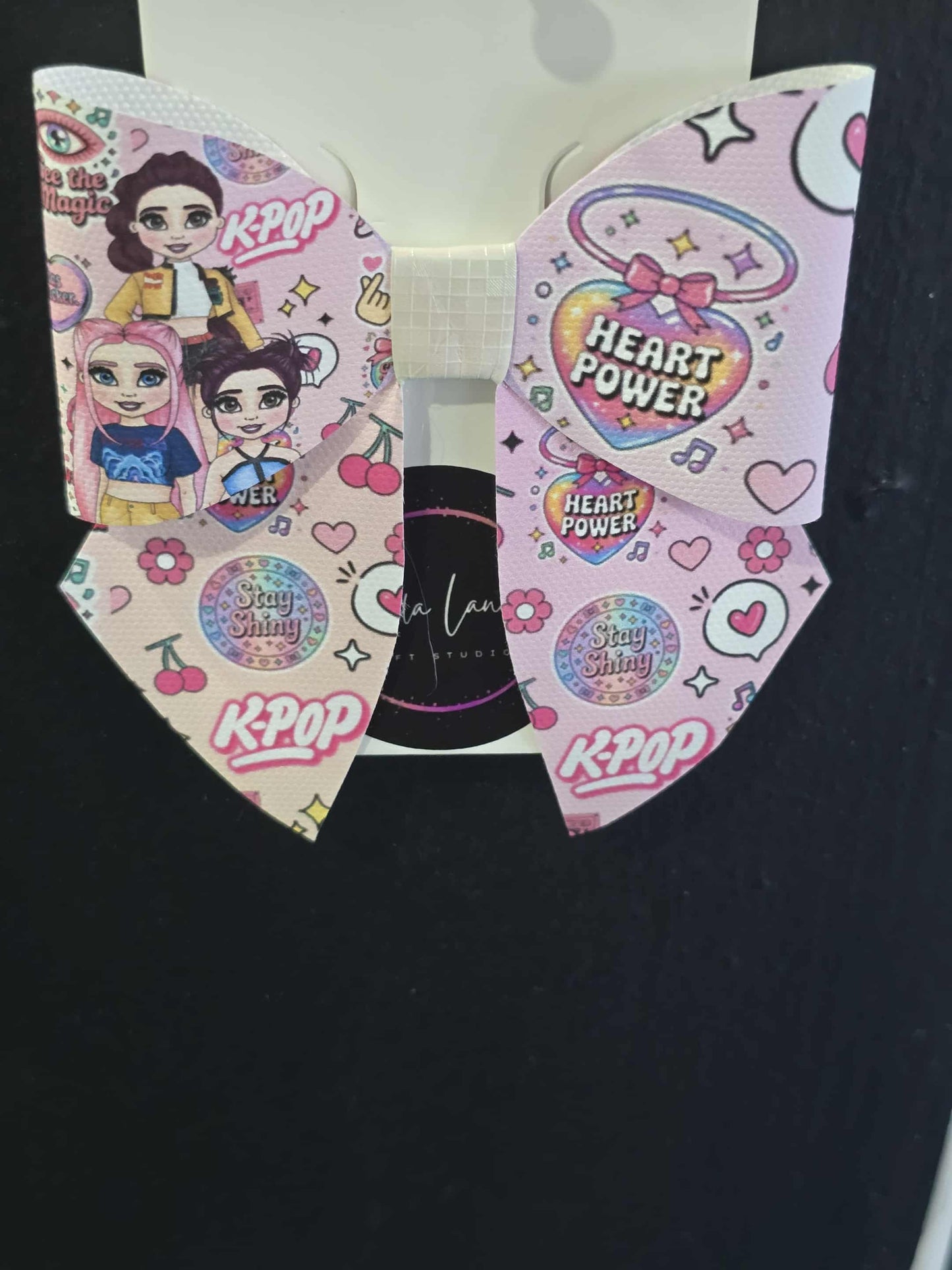 K-Pop Demon Hunter Hair Tail Bow