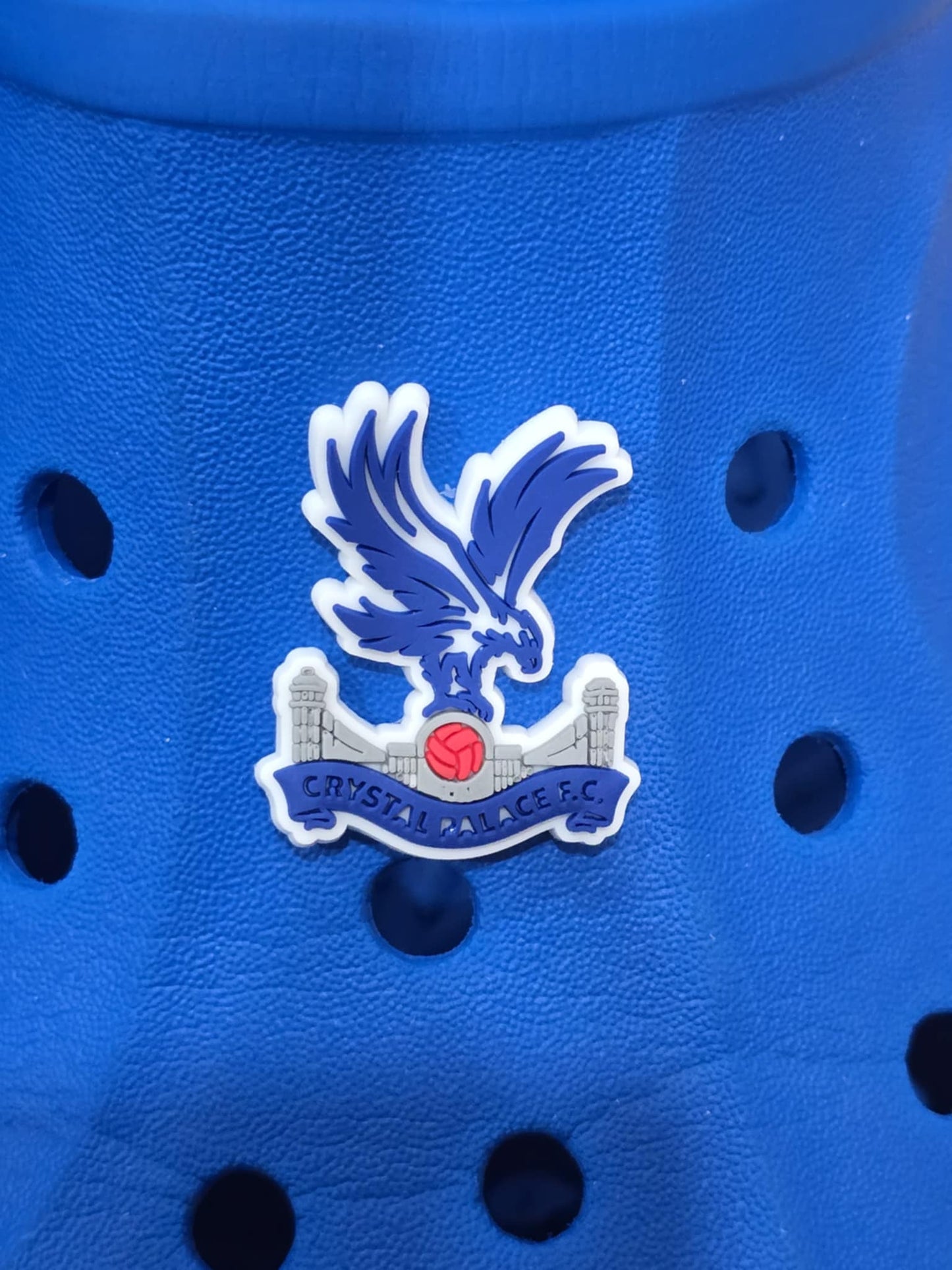 Football Badge Themed Croc Charms.