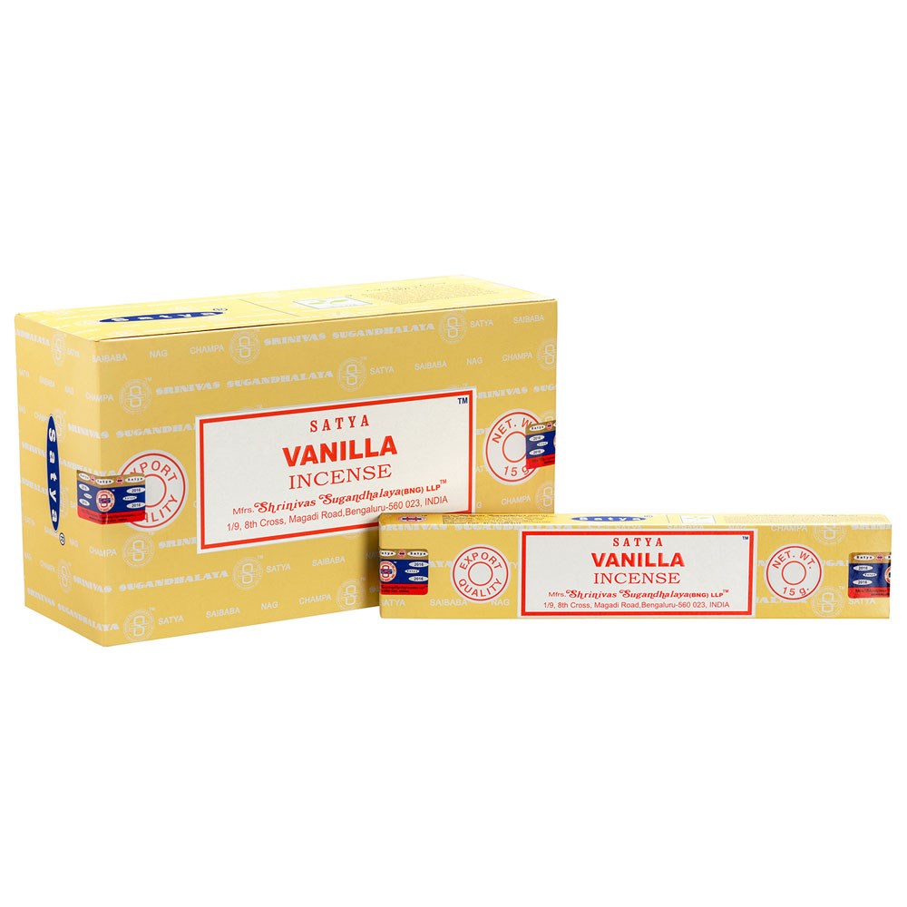 1 Pack of Vanilla Incense Sticks by Satya