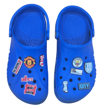 Football Team Bundle Croc Charms, Shoe decorations, Shoe Charms.