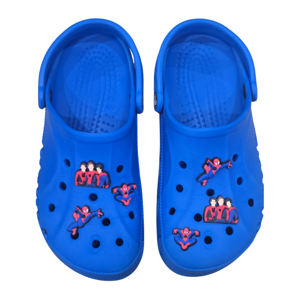 Spidey Themed Croc Charms Shoe Decorations