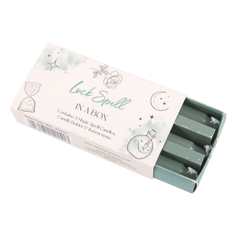 Magic Luck Spell Candles in a Box