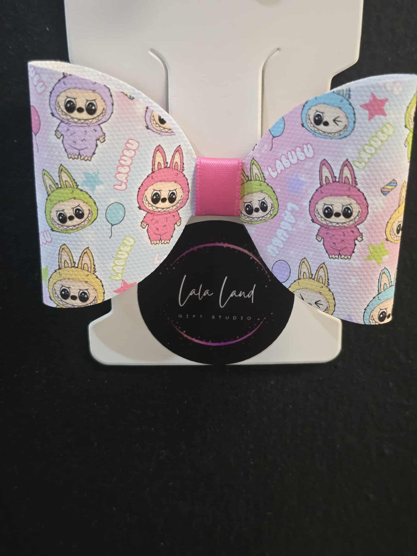 Labubu Themed Hair Bows