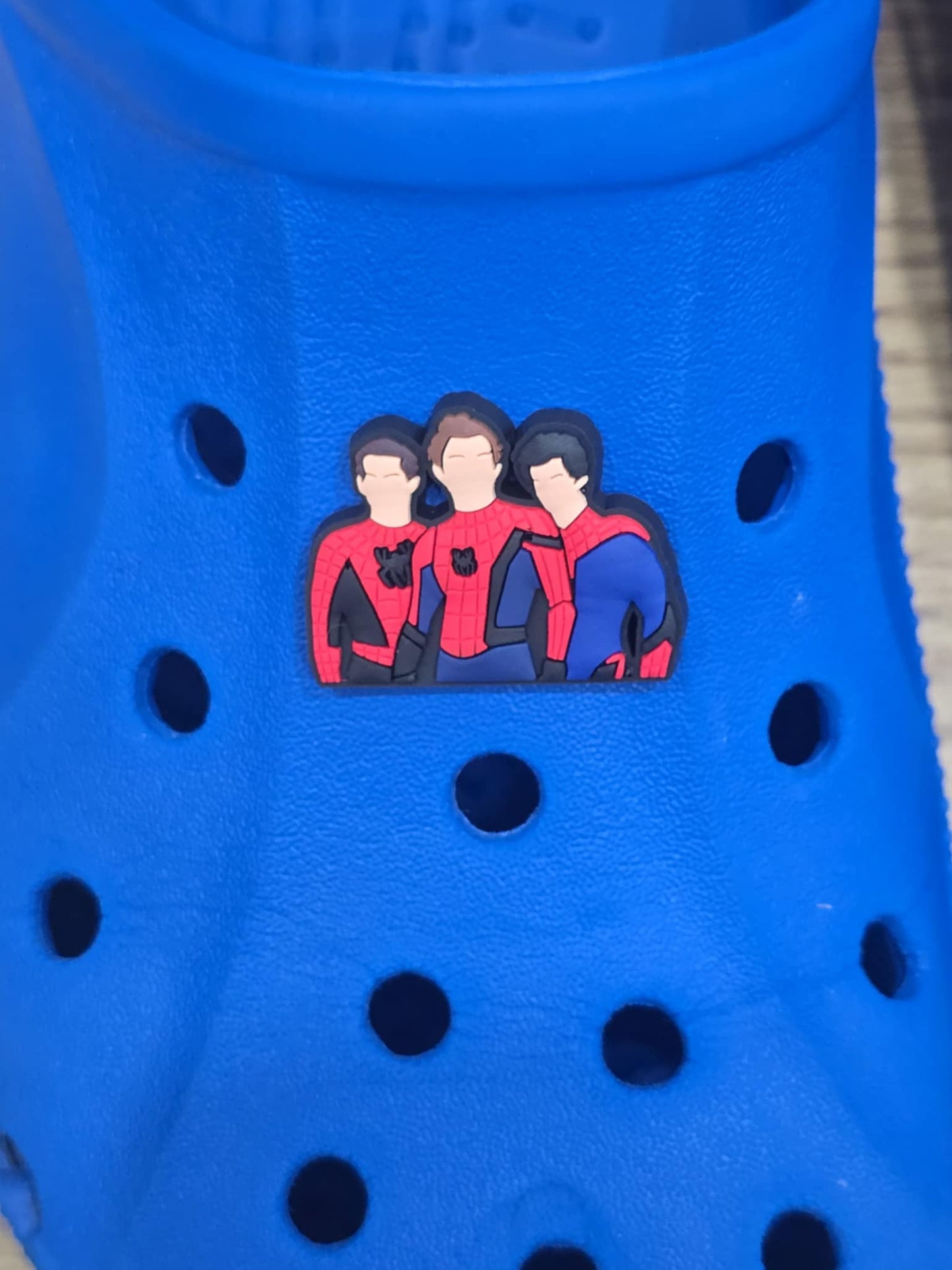 Spidey Themed Croc Charms Shoe Decorations