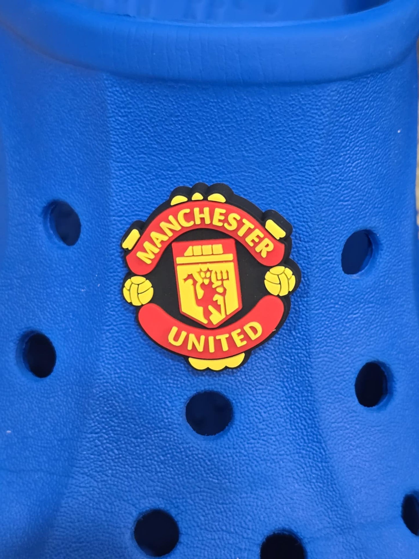 Football Badge Themed Croc Charms.