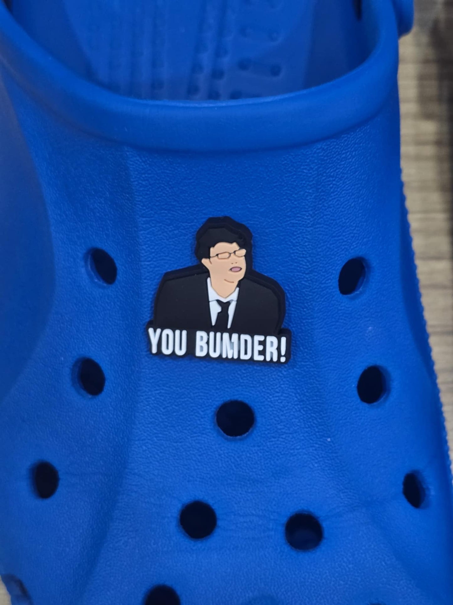 The Inbetweeners themed Croc Charms
