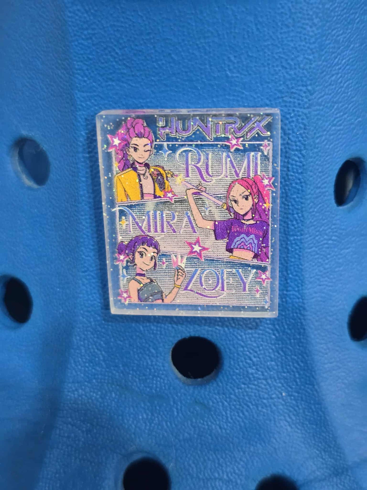 K-Pop Demon Hunters Acrylic and PVC Croc Charms