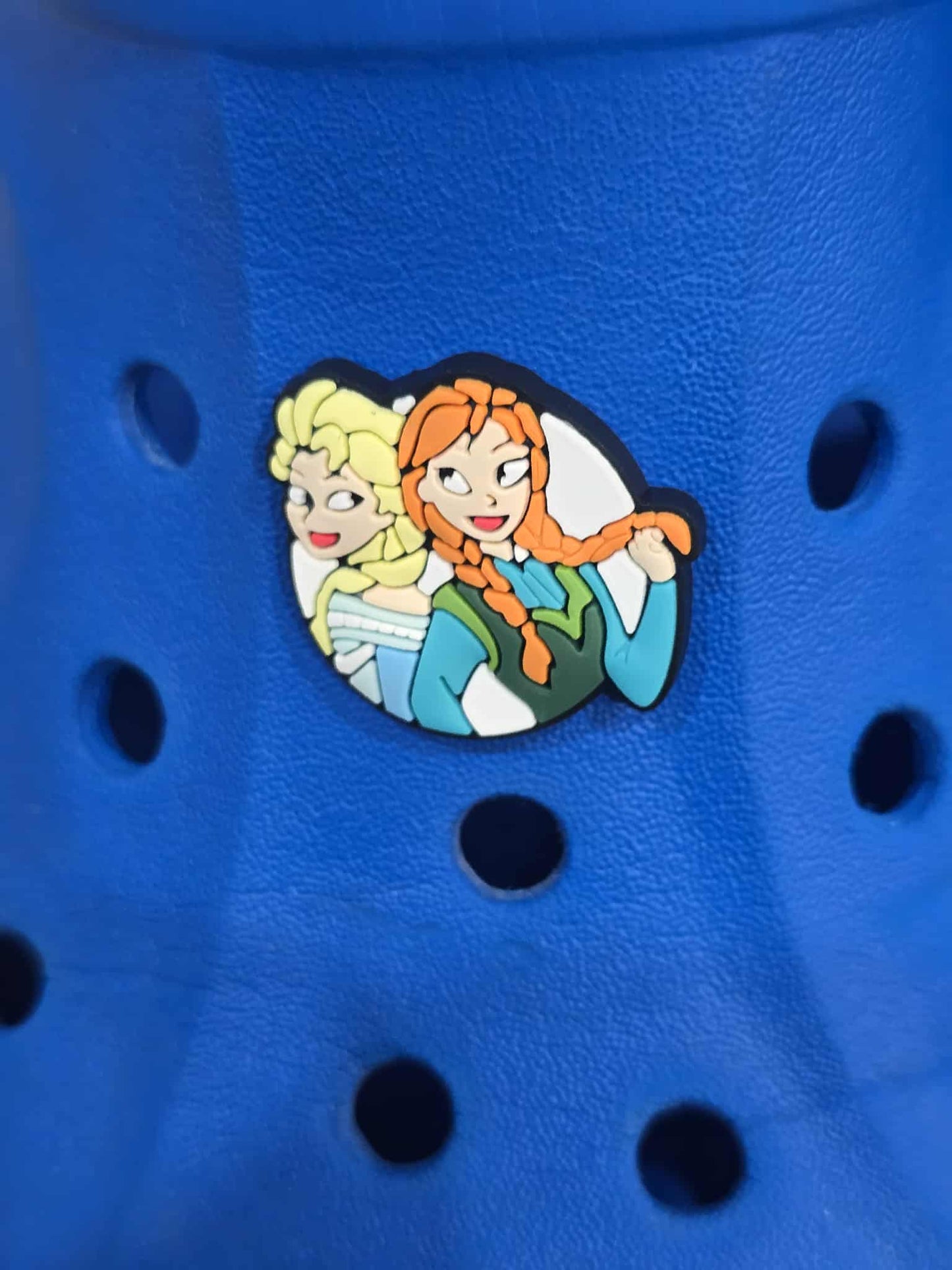 Frozen themed croc charms