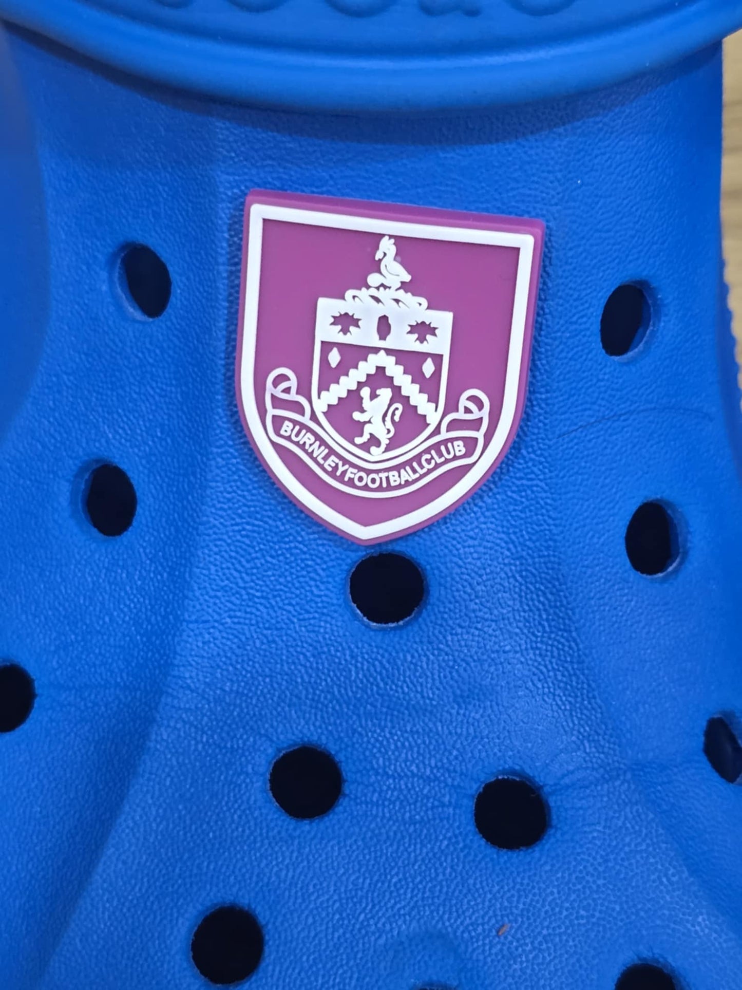 Football Badge Themed Croc Charms.