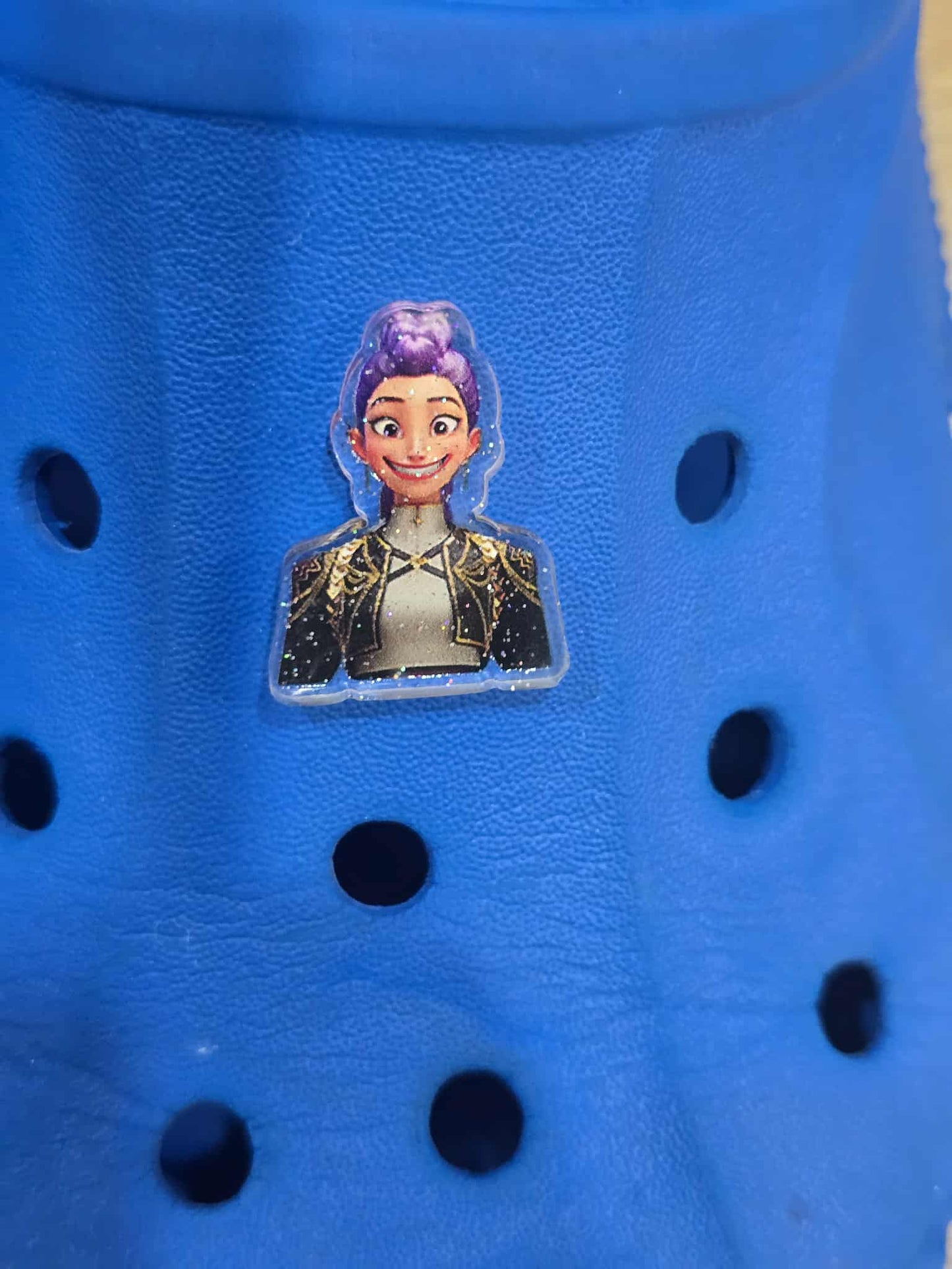 K-Pop Demon Hunters Acrylic and PVC Croc Charms