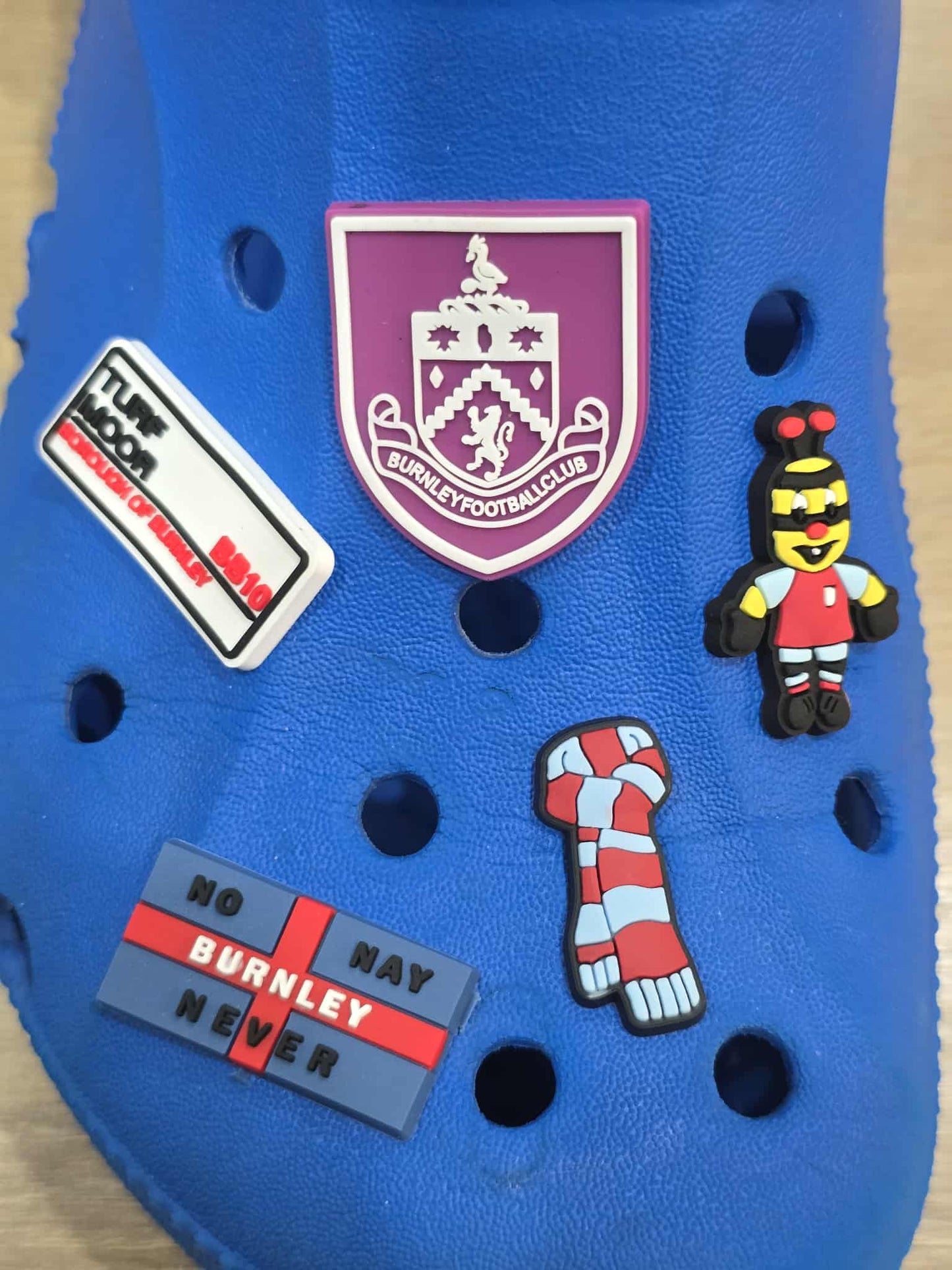 Football Team Bundle Croc Charms, Shoe decorations, Shoe Charms.
