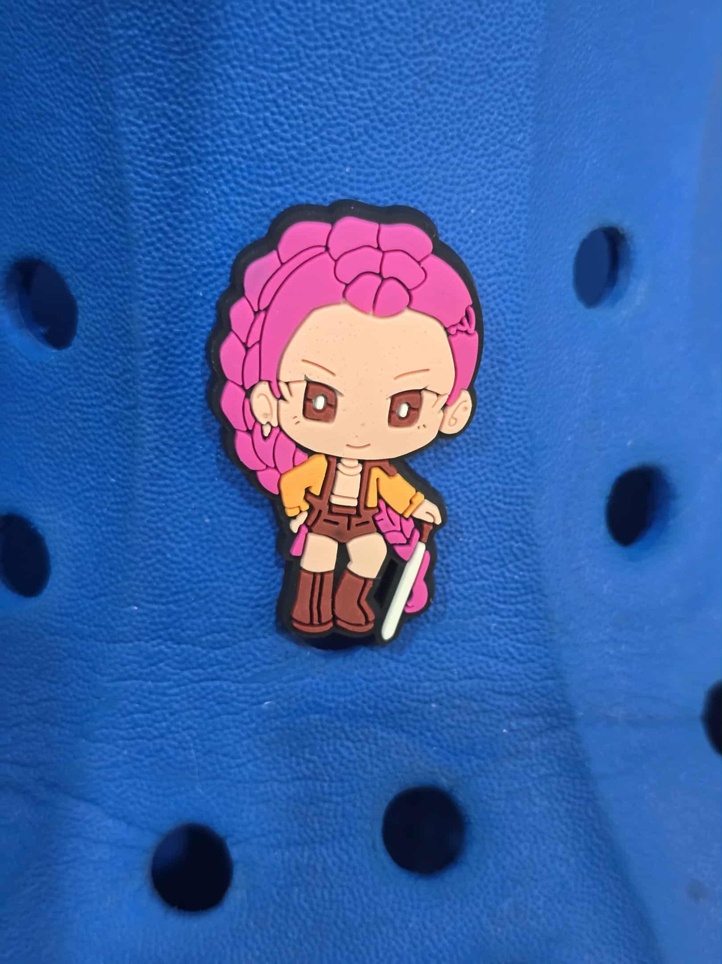 K-Pop Demon Hunters Acrylic and PVC Croc Charms