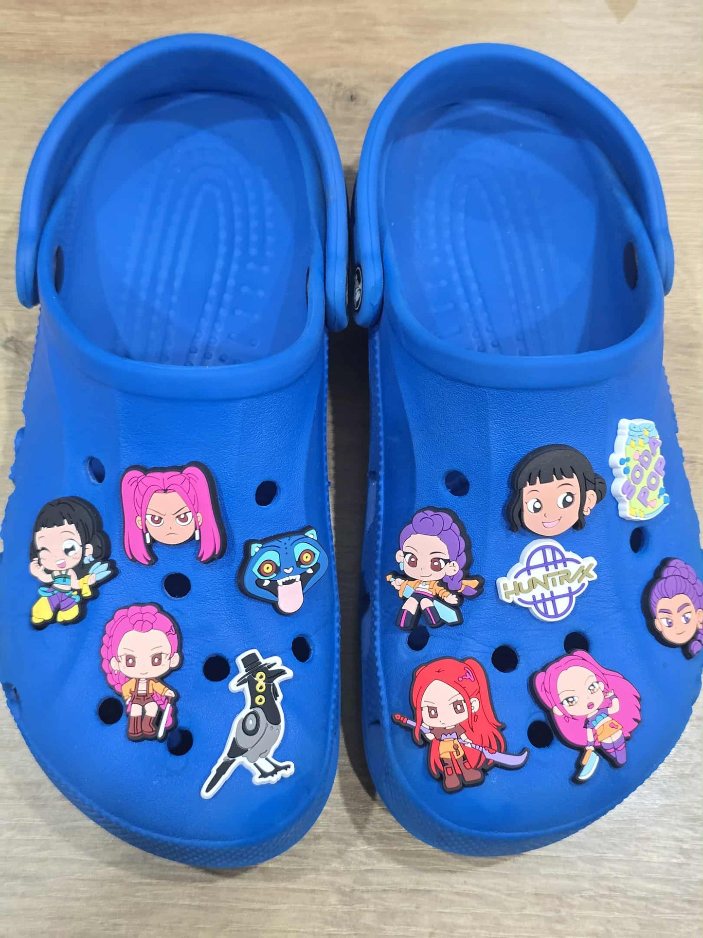 K-Pop Demon Hunters Acrylic and PVC Croc Charms