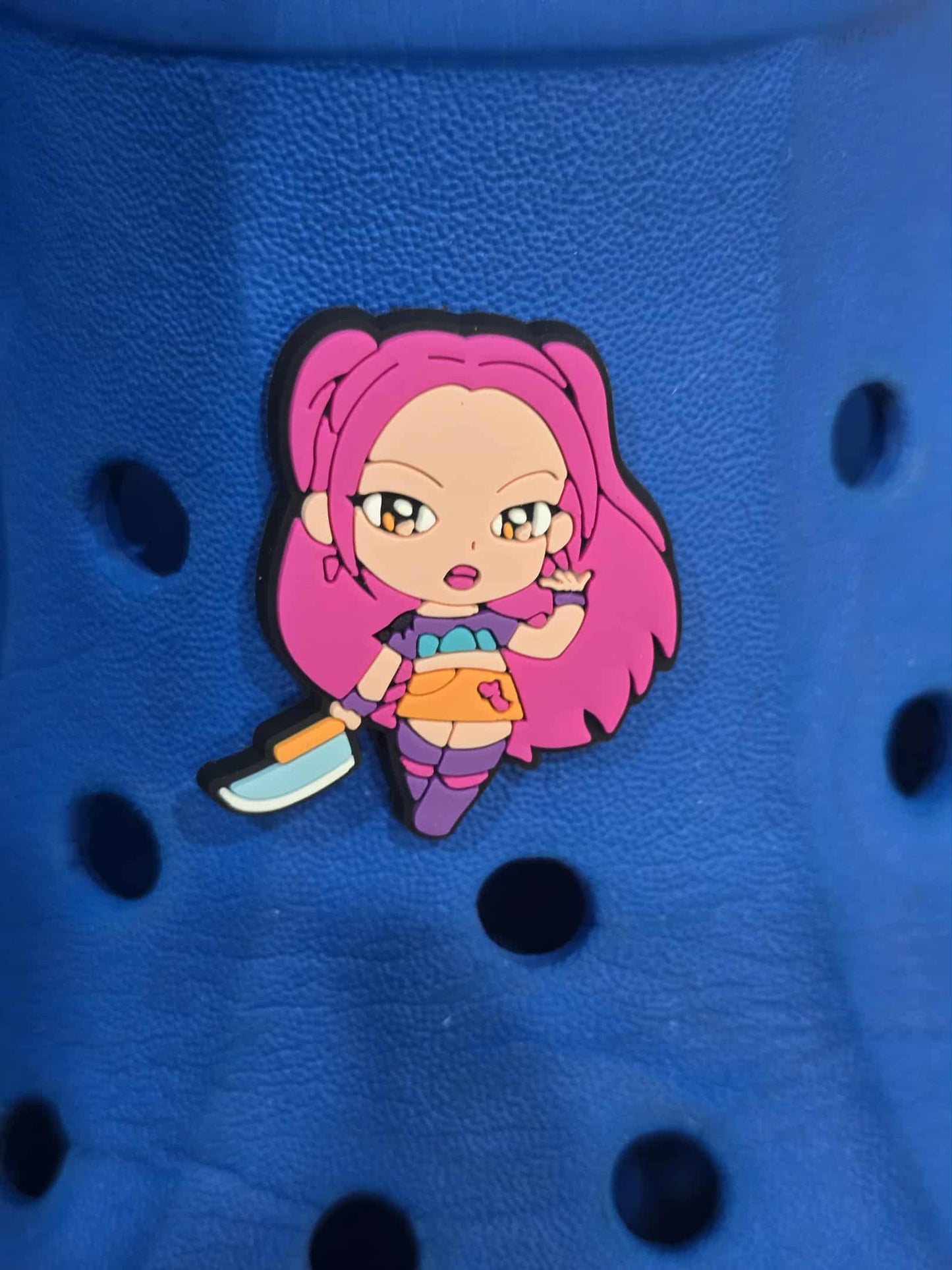 K-Pop Demon Hunters Acrylic and PVC Croc Charms