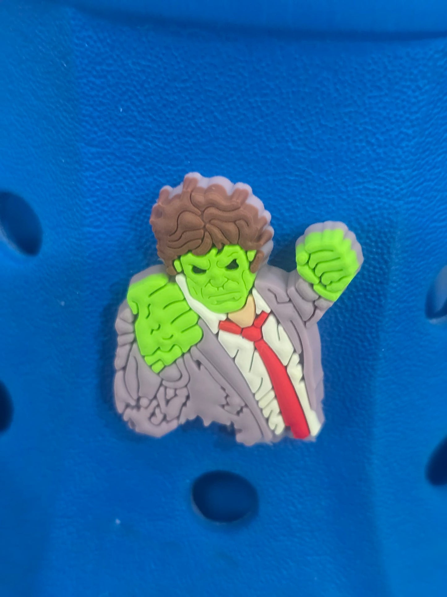 Hulk Themed Croc Charms