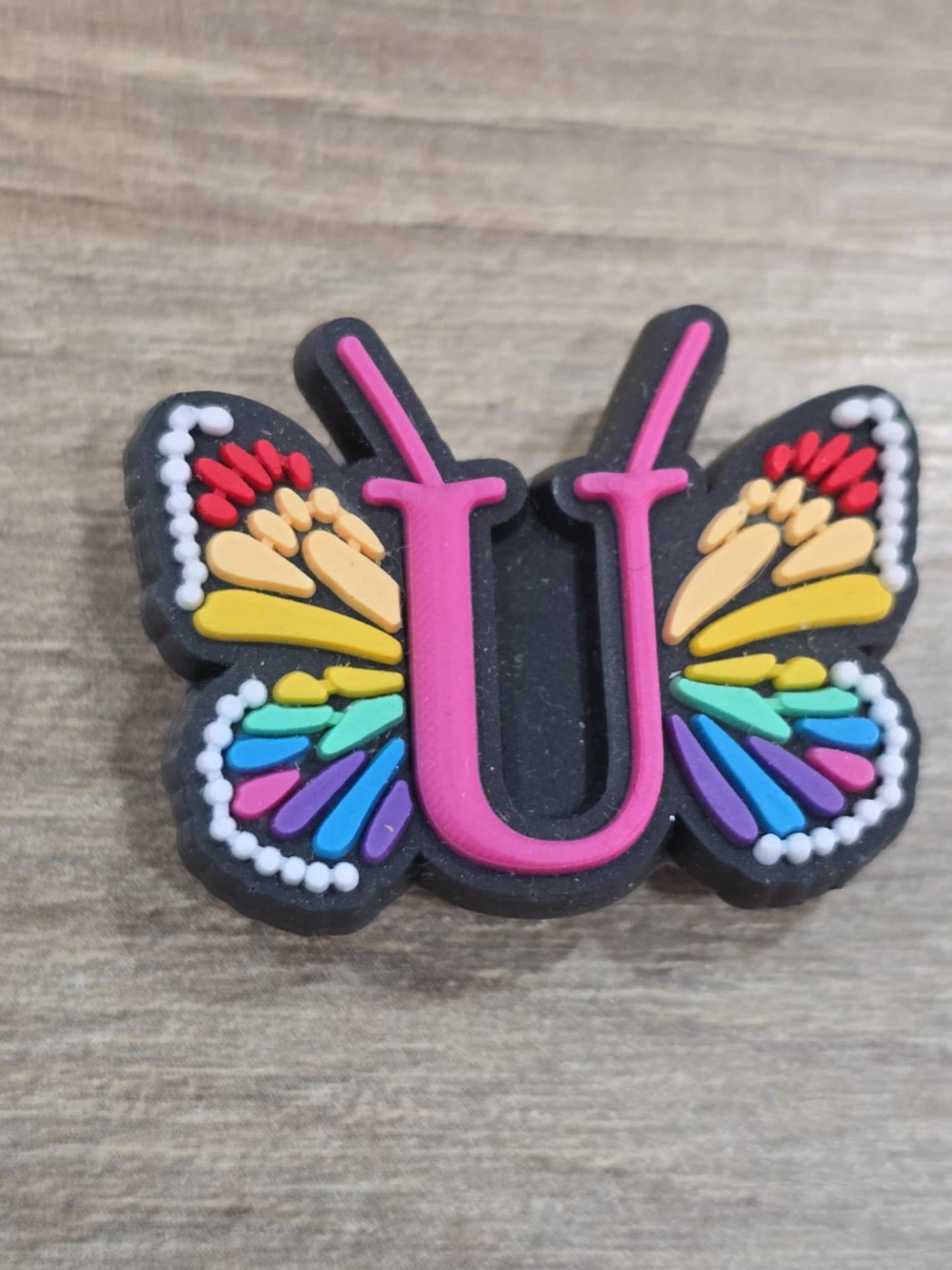 Butterfly Initials Charms