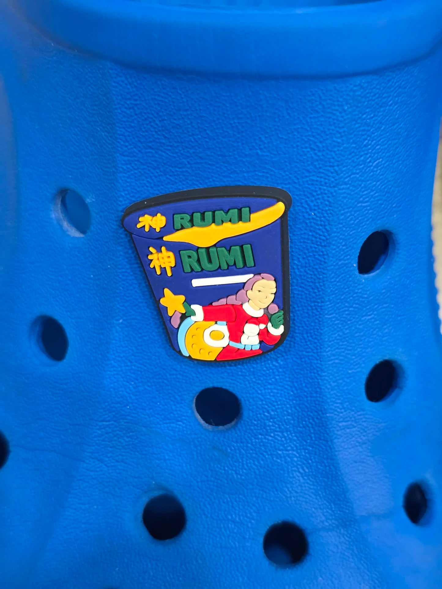 K-Pop Demon Hunters Acrylic and PVC Croc Charms