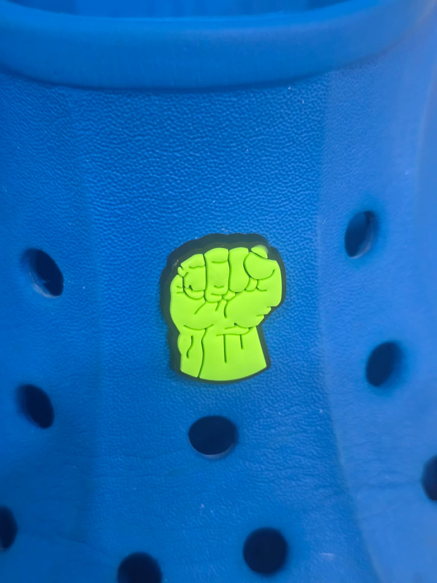 Hulk Themed Croc Charms